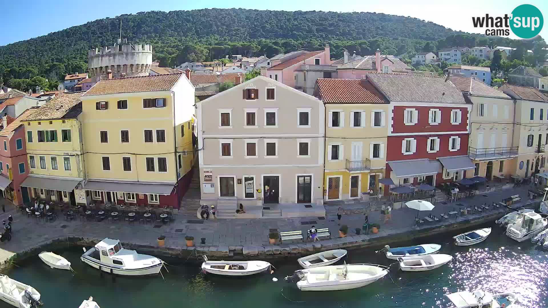 Veli Lošinj camera en vivo – plaza