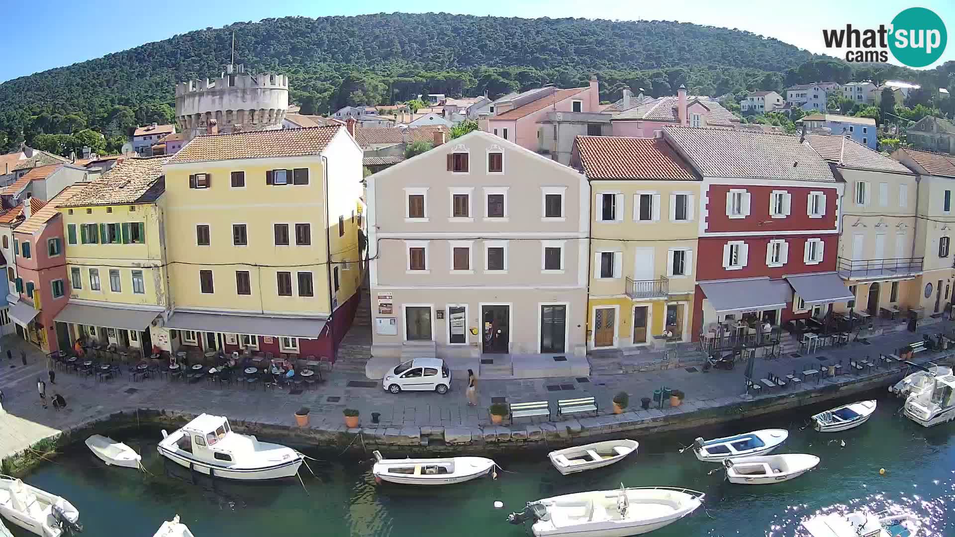 Veli Lošinj camera en vivo – plaza