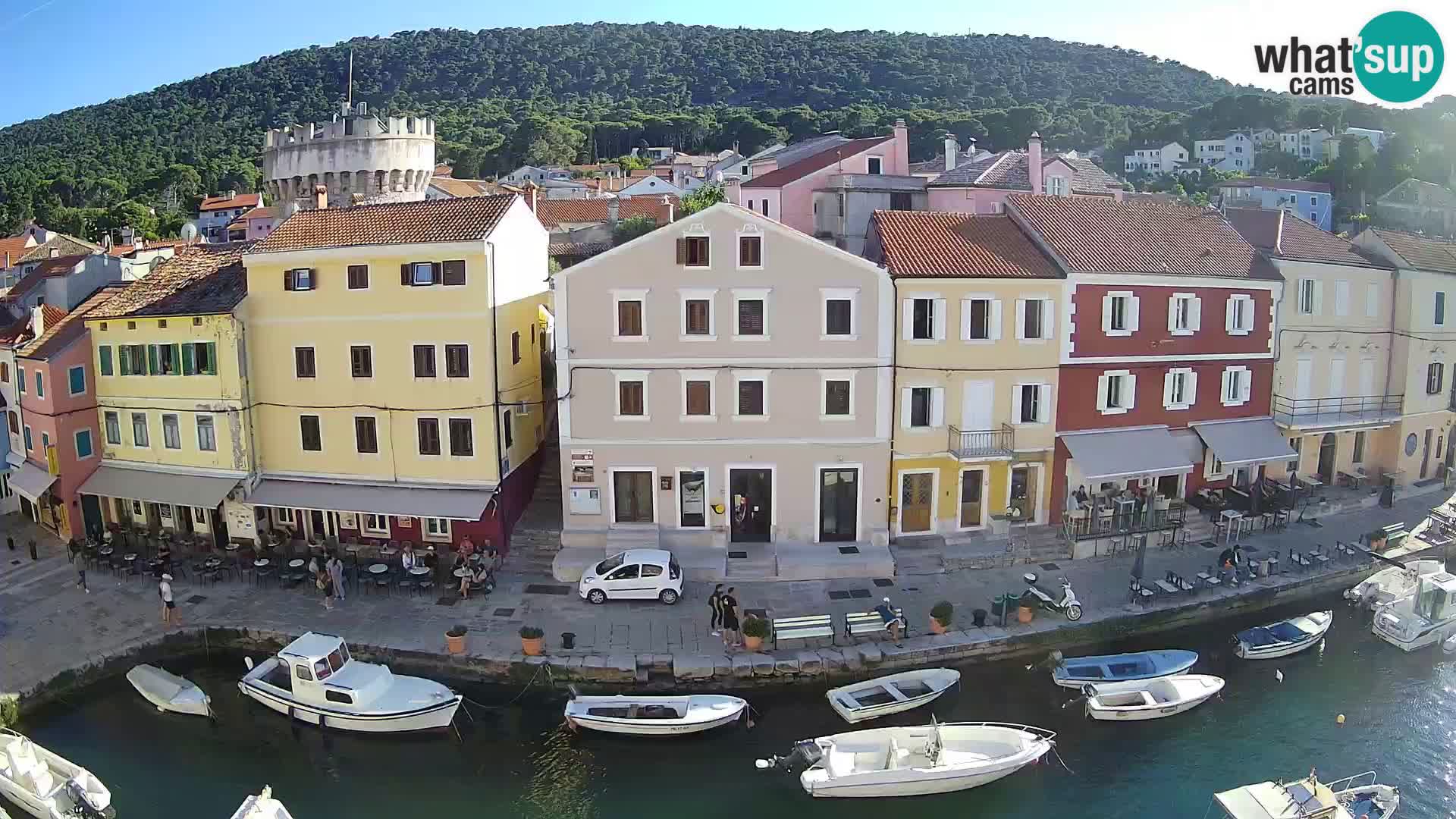 Veli Lošinj camera en vivo – plaza