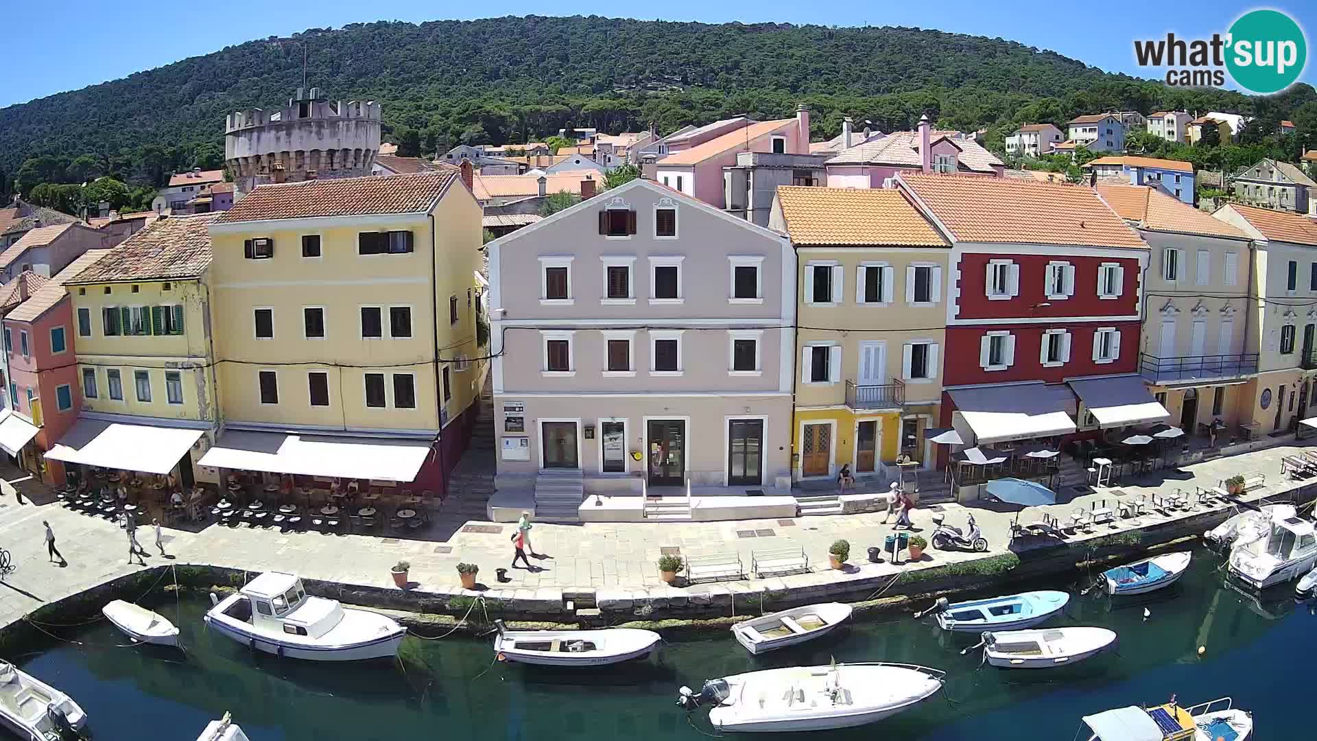 Veli Lošinj camera en vivo – plaza