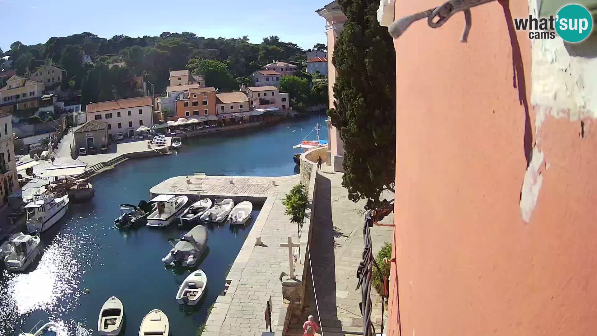 Veli Lošinj camera en vivo – plaza