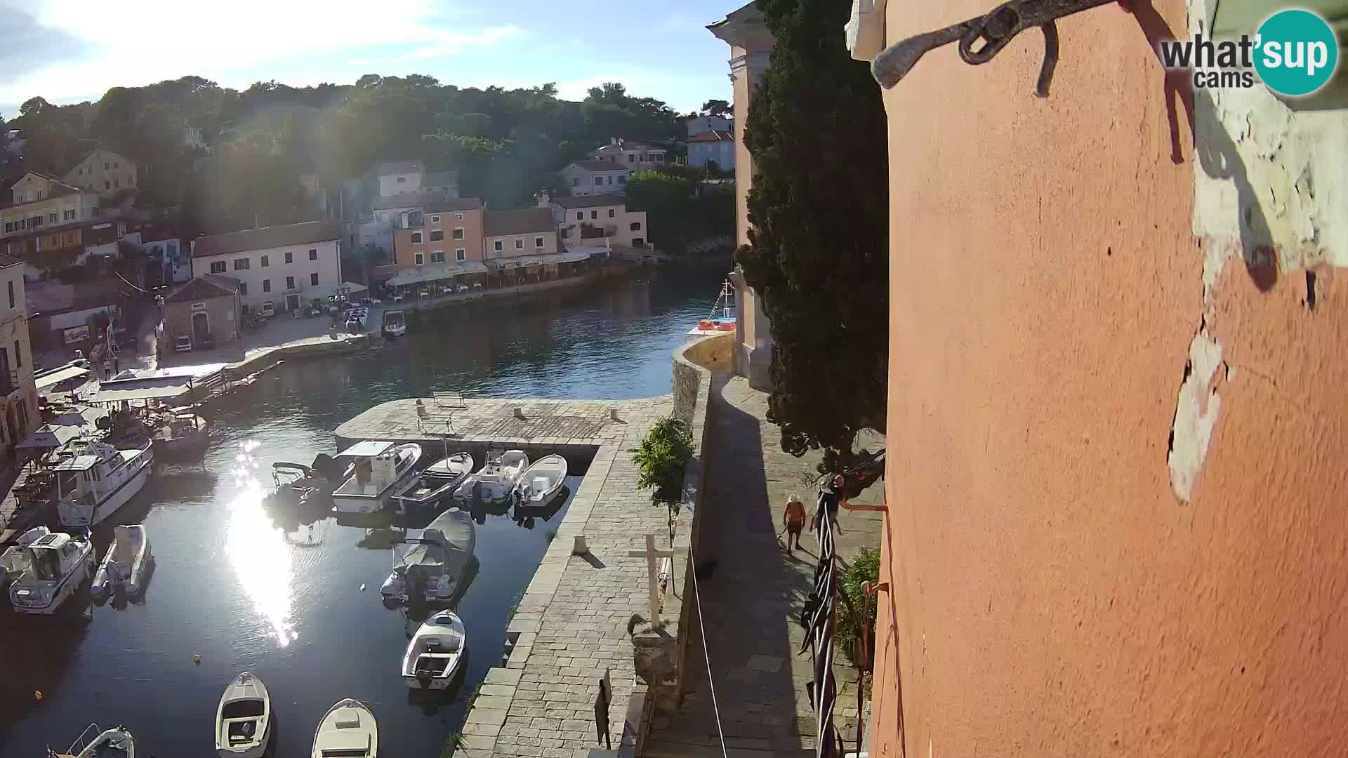 Veli Lošinj camera en vivo – plaza
