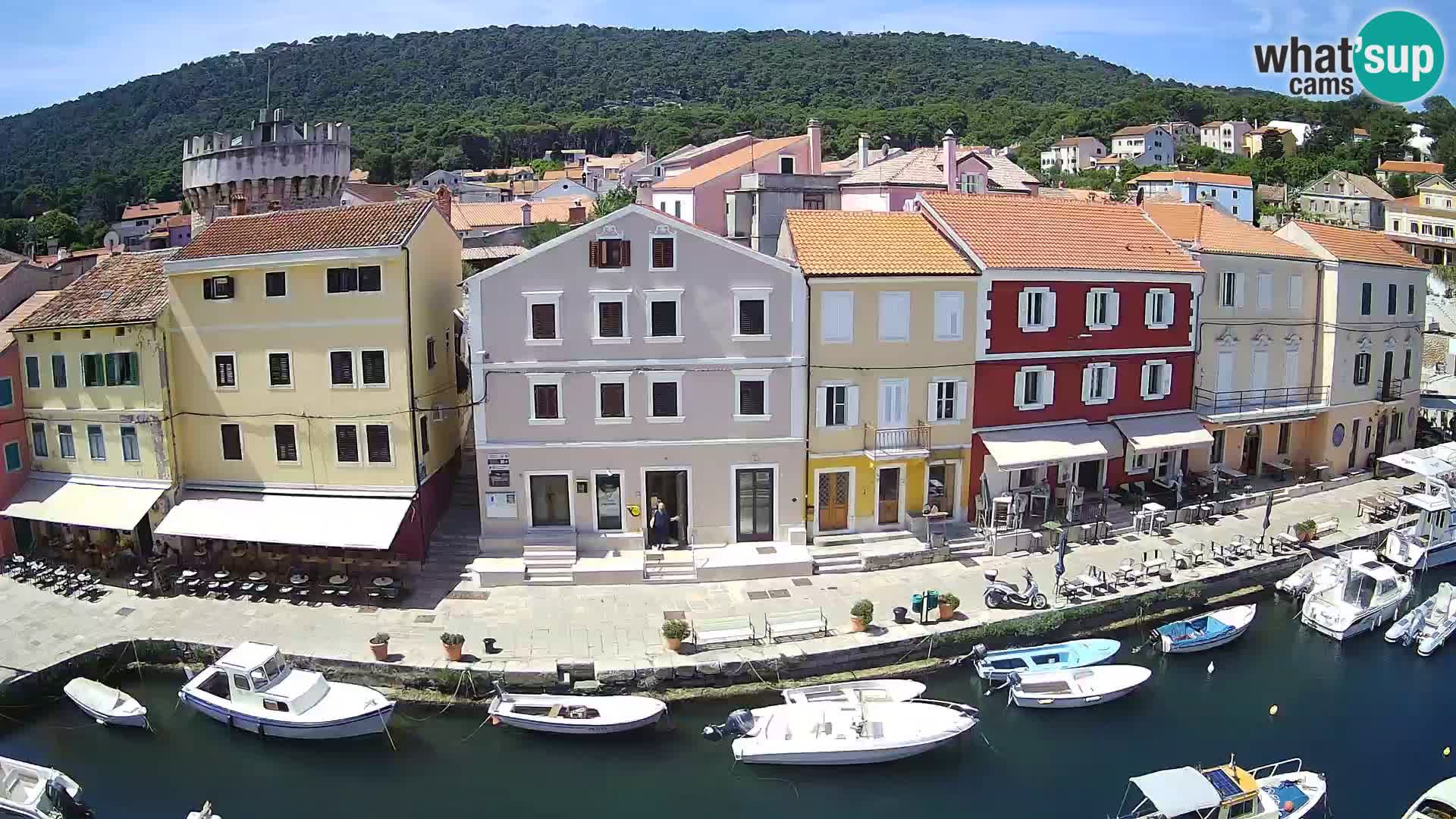 Veli Lošinj camera en vivo – plaza