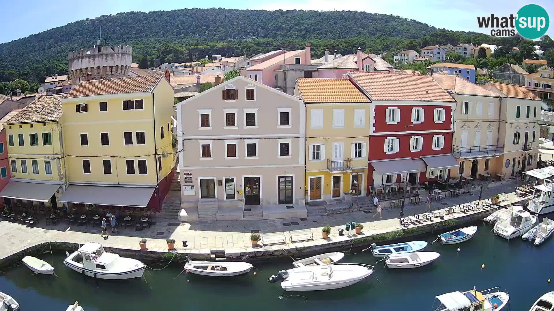 Veli Lošinj camera en vivo – plaza