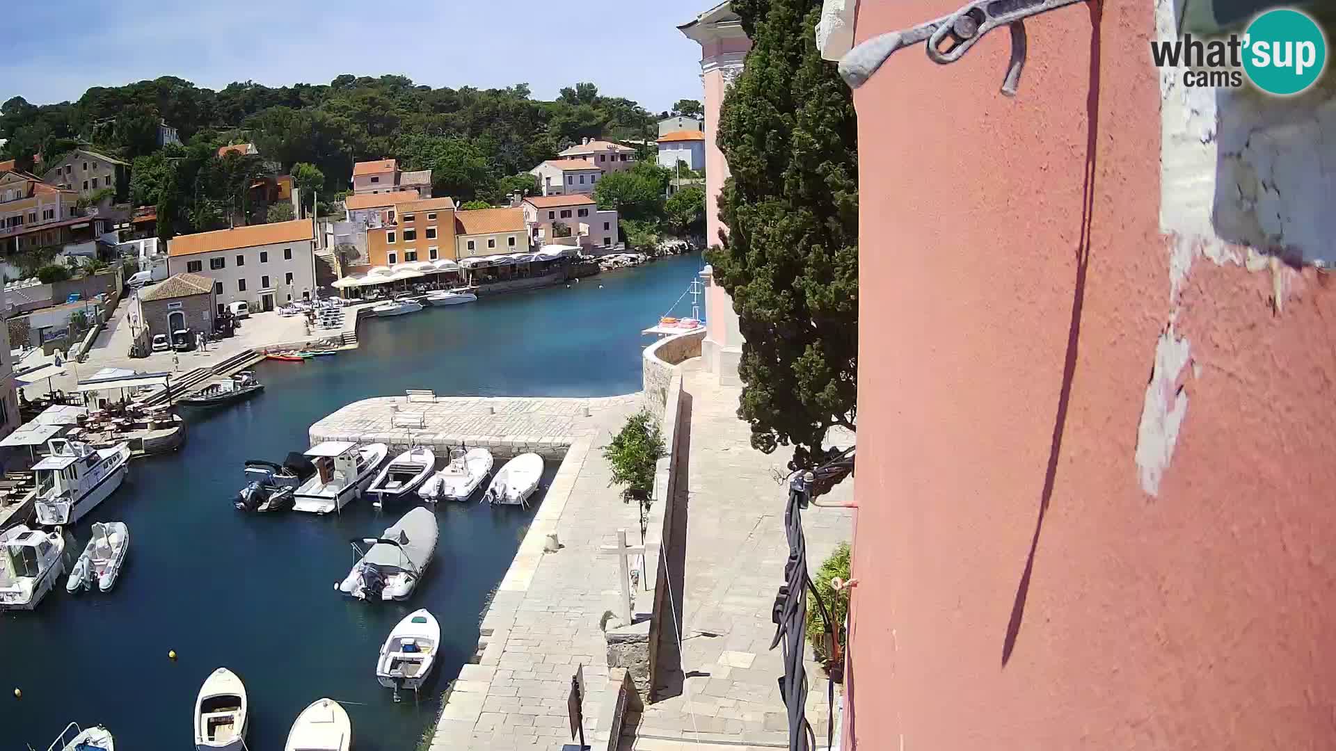 Veli Lošinj camera en vivo – plaza