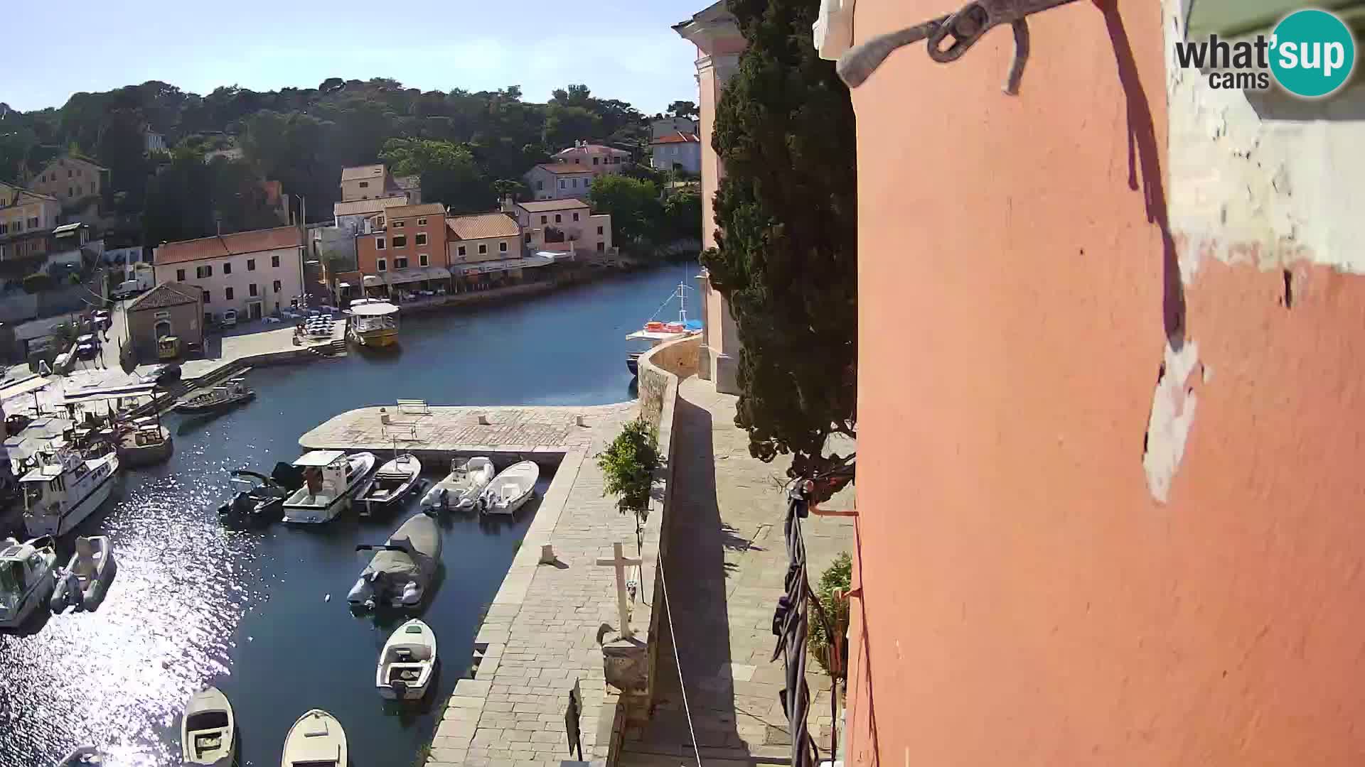 Veli Lošinj camera en vivo – plaza