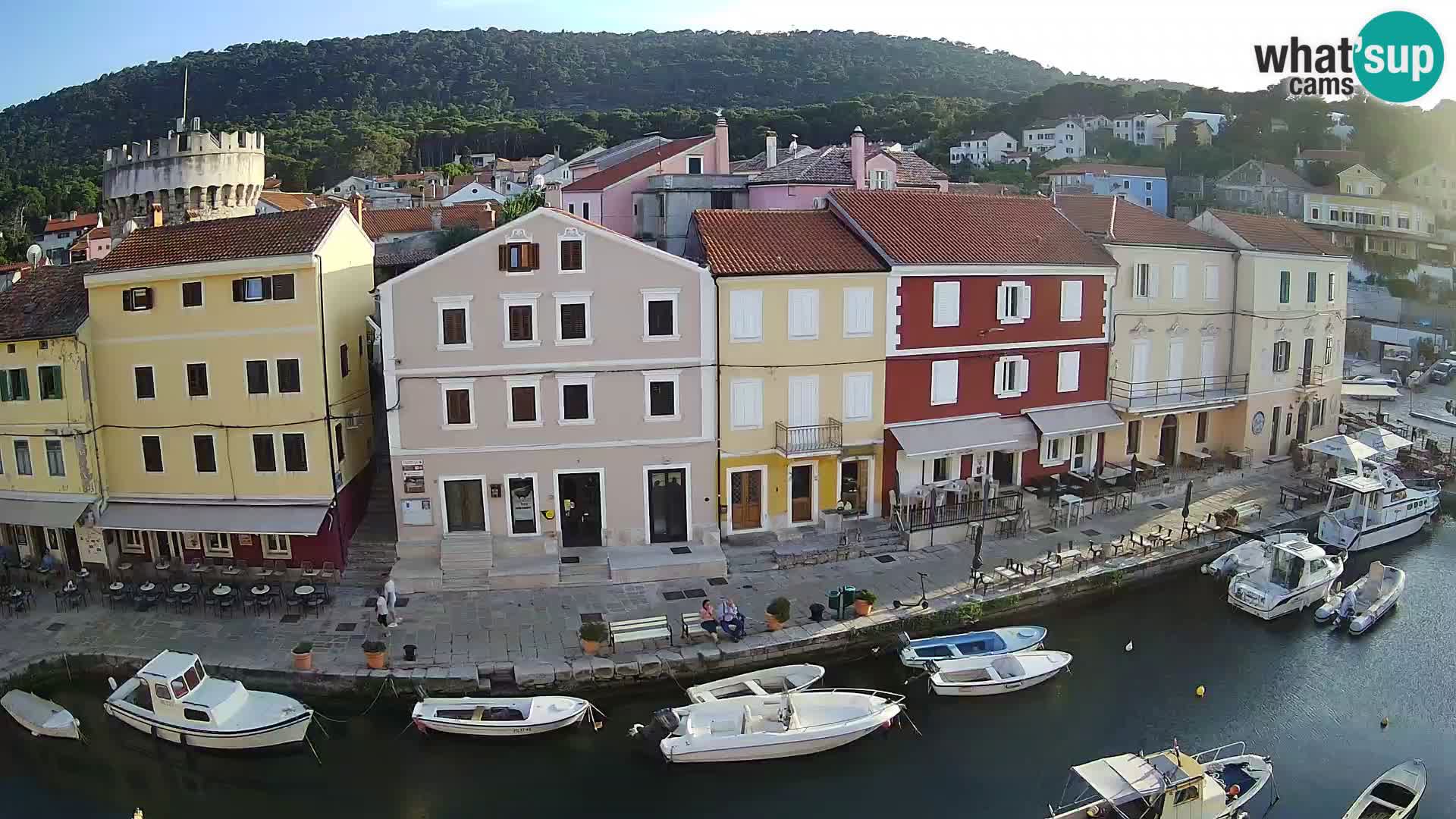 Veli Lošinj web kamera – trgič