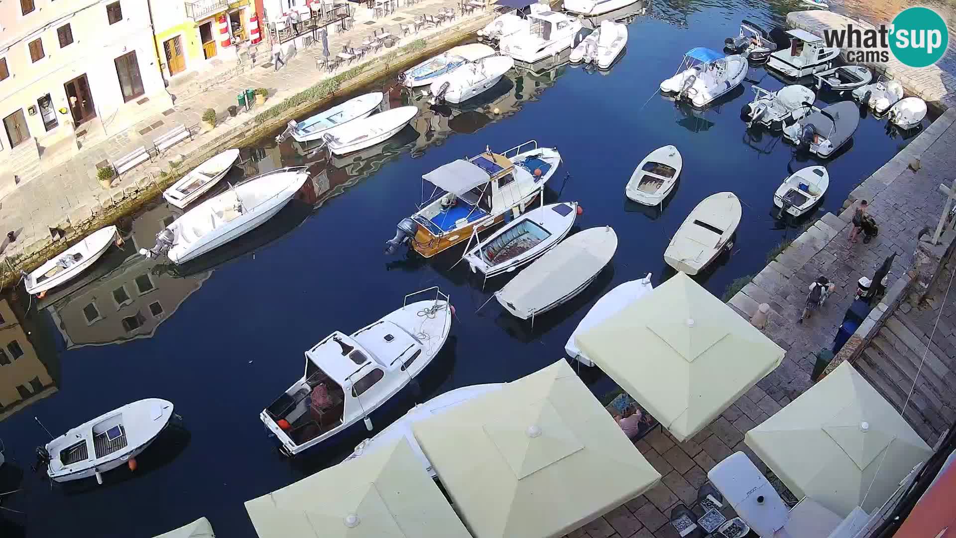 Lussingrande webcam – Piazzetta