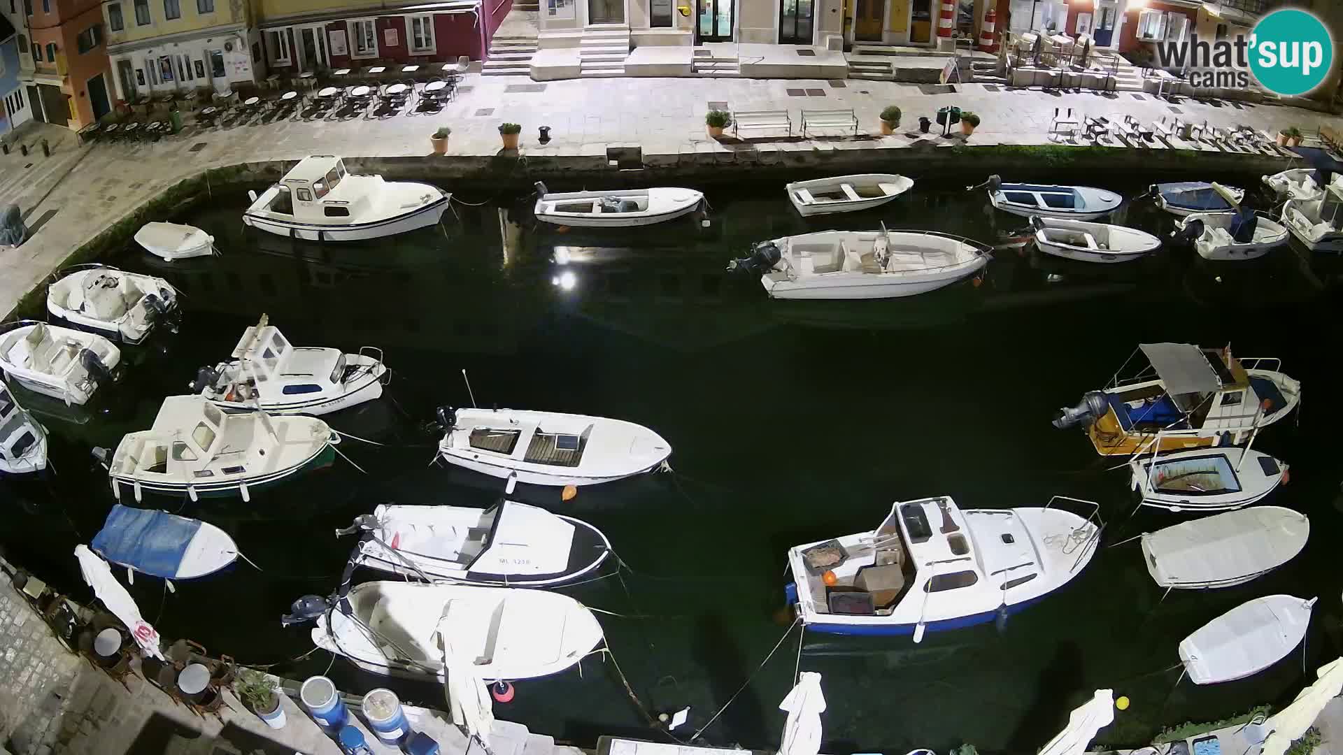 Veli Lošinj spletna kamera – trg