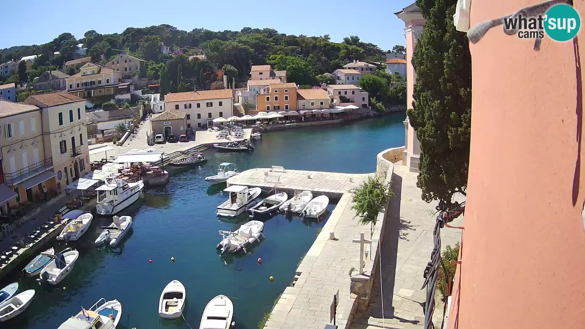 Veli Lošinj web kamera – trgič
