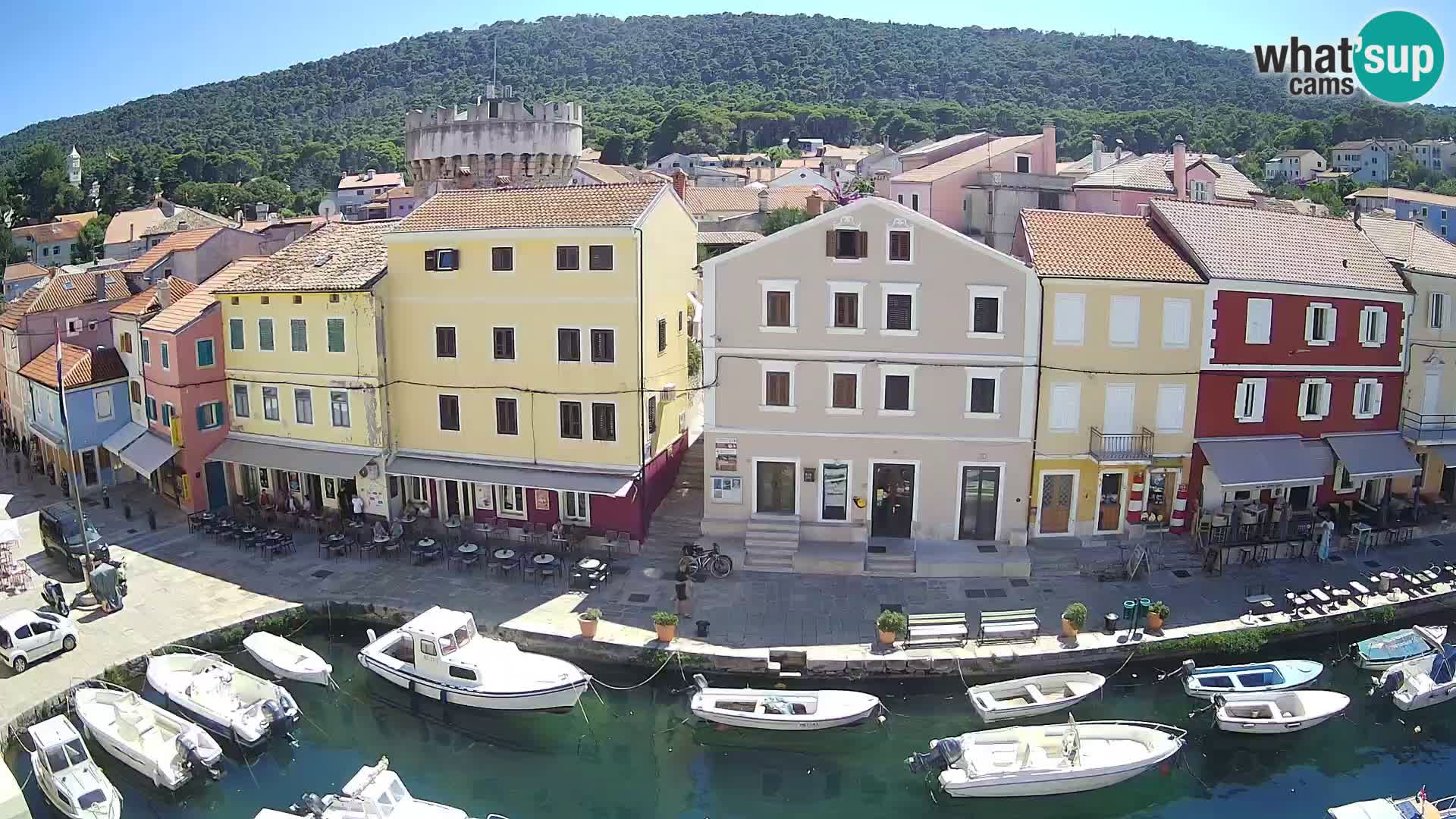 Veli Lošinj web kamera – trgič