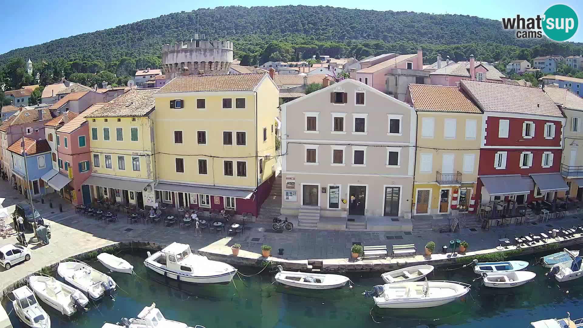 Veli Lošinj camera en vivo – plaza