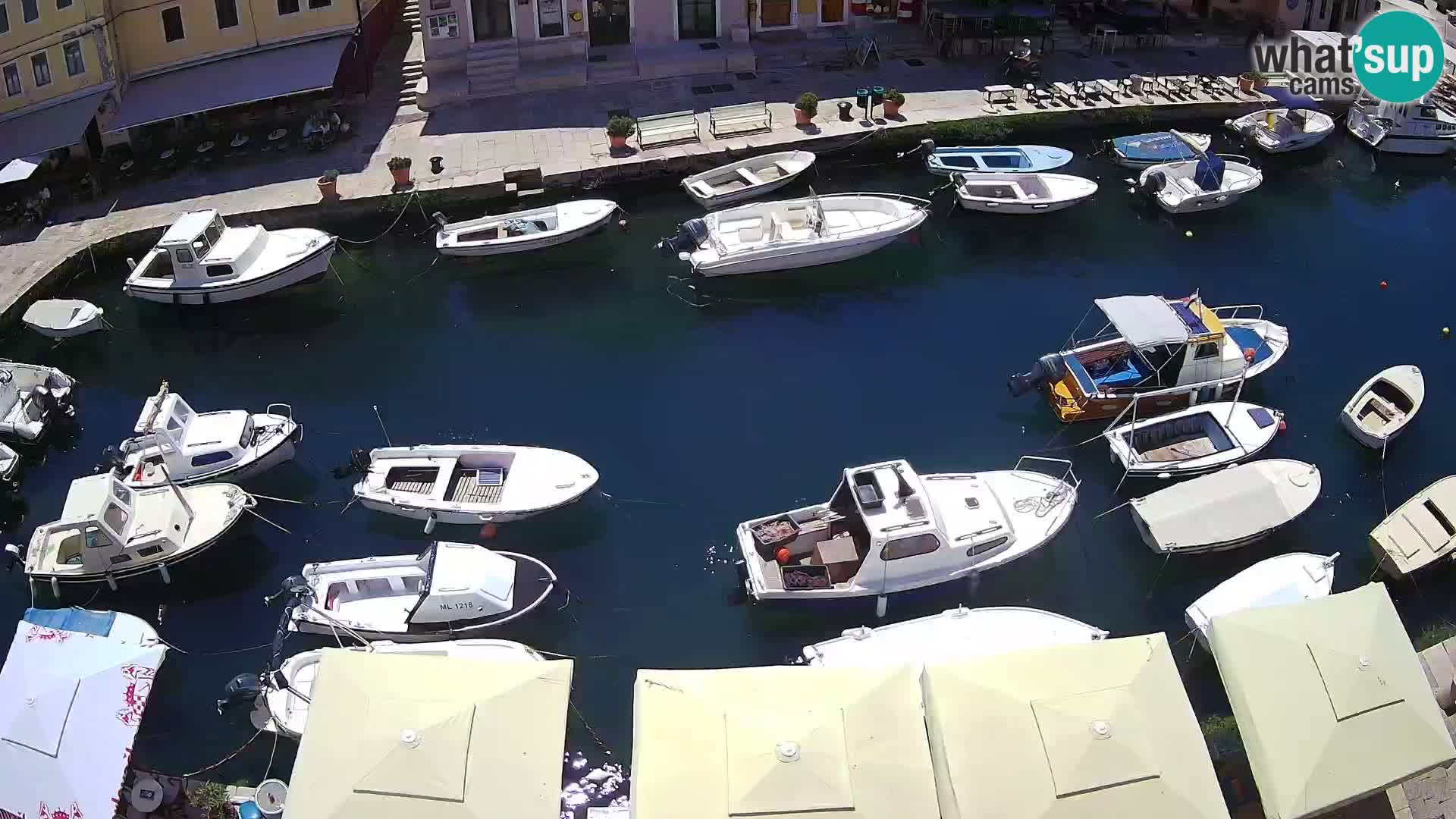 Veli Lošinj camera en vivo – plaza