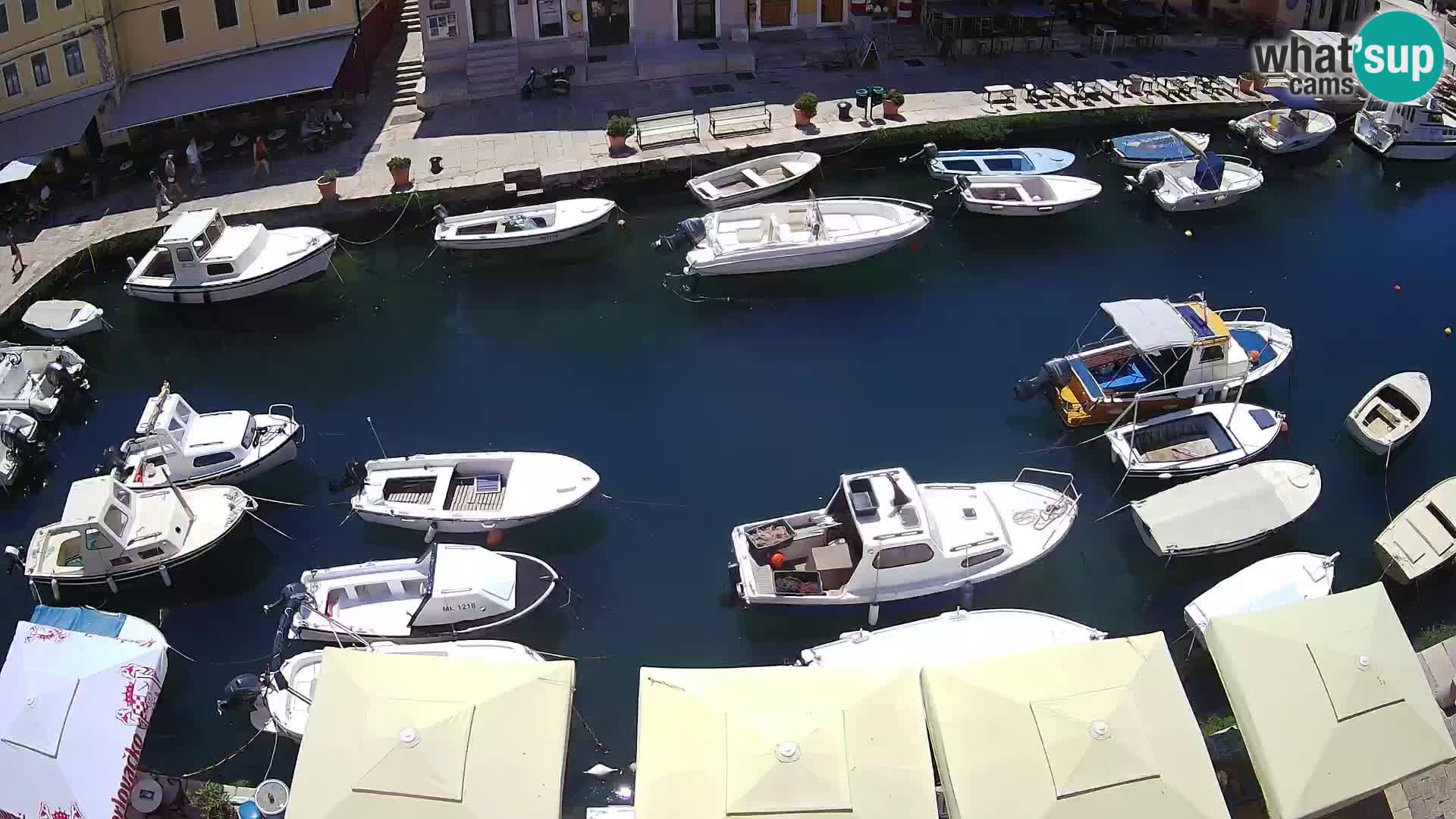 Veli Lošinj web kamera – trgič