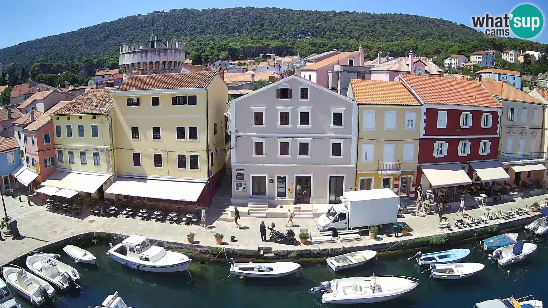 Lussingrande webcam – Piazzetta