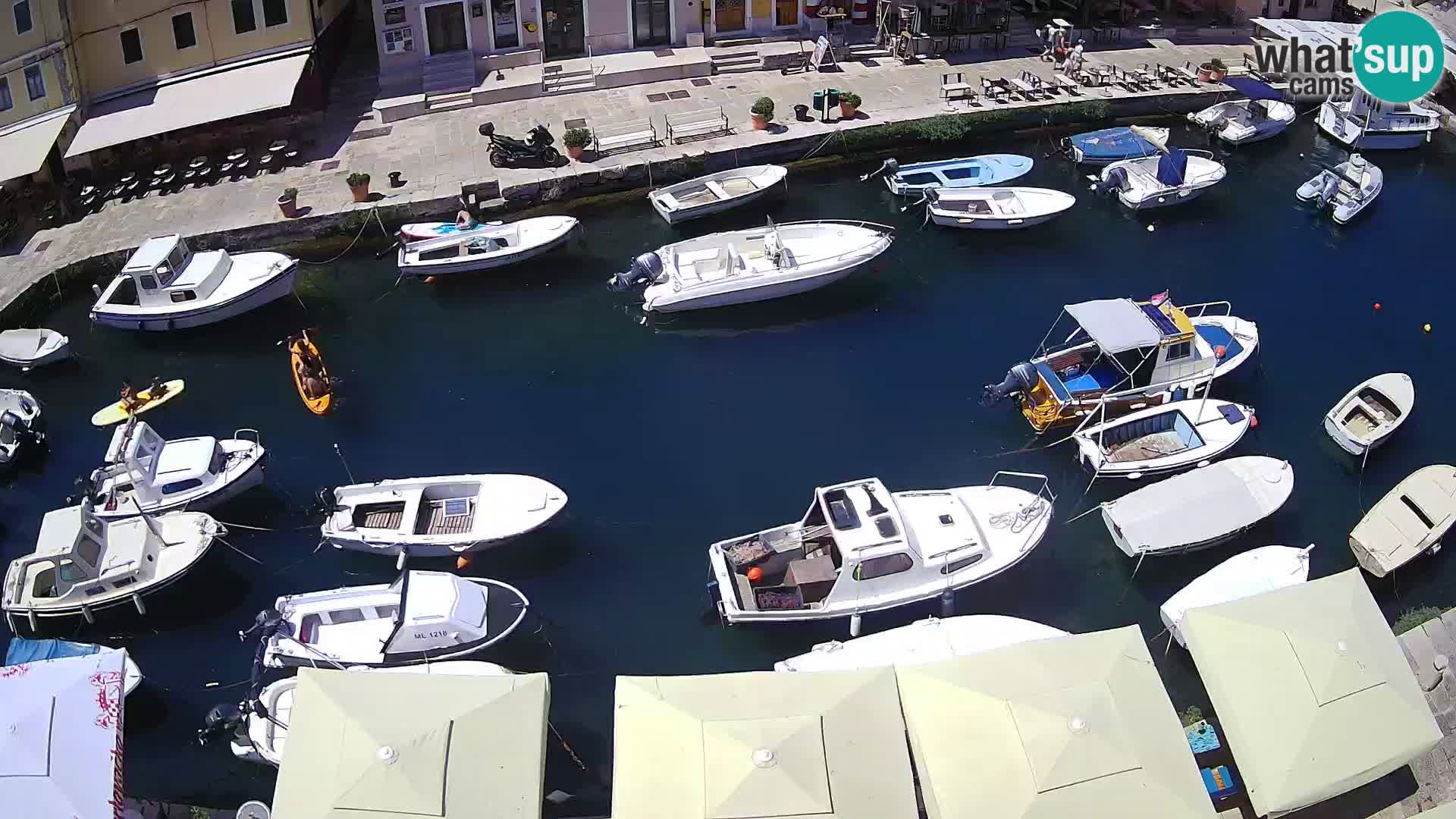 Veli Lošinj spletna kamera – trg