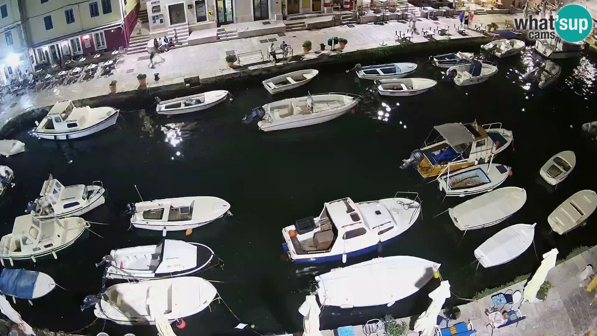 Veli Lošinj camera en vivo – plaza