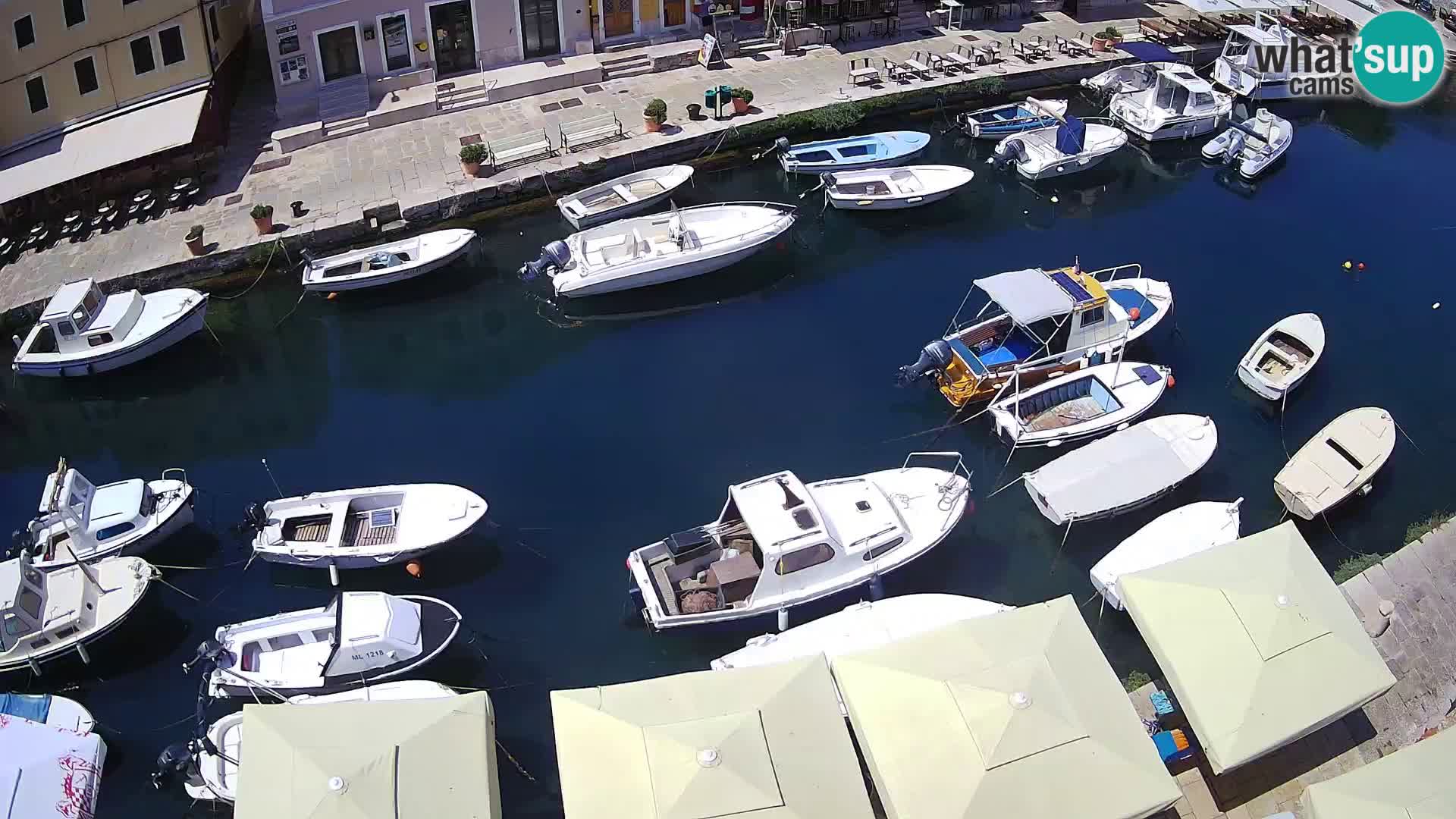 Veli Lošinj spletna kamera – trg