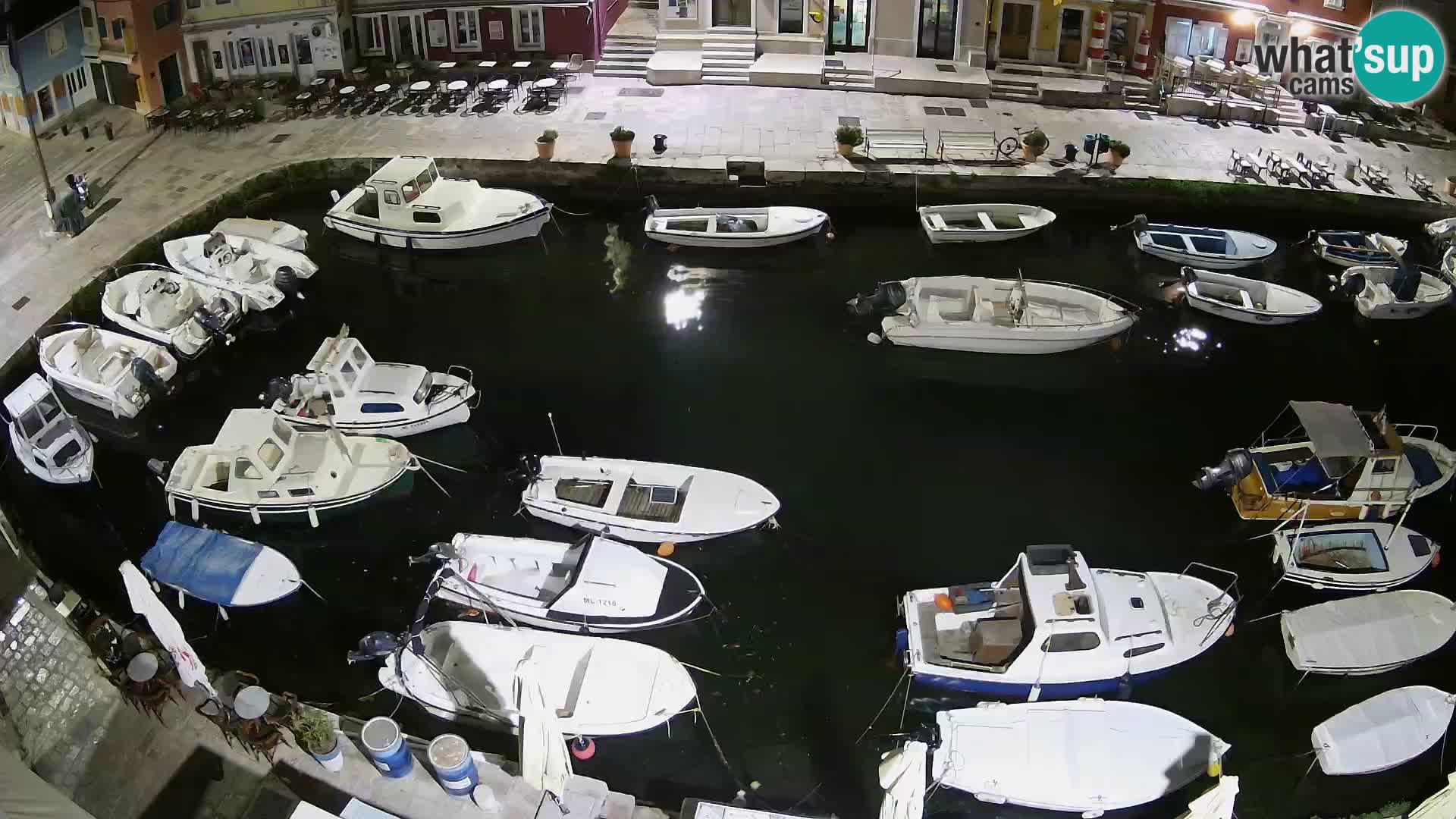 Veli Lošinj spletna kamera – trg