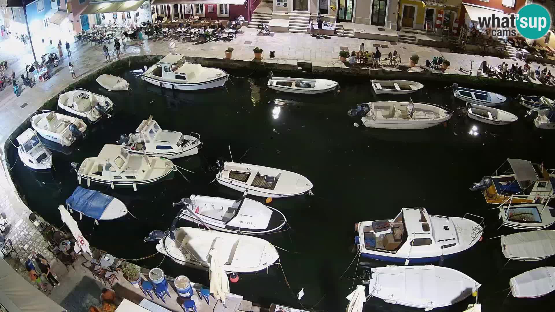 Lussingrande webcam – Piazzetta