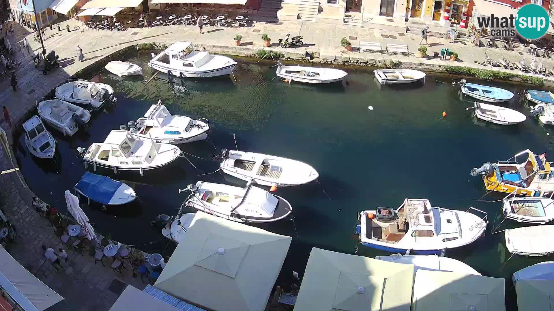 Lussingrande webcam – Piazzetta