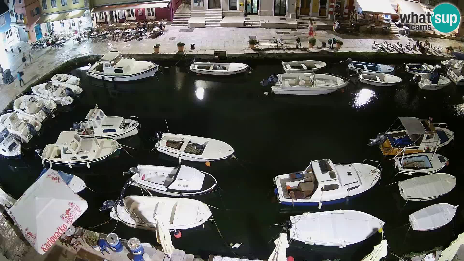 Lussingrande webcam – Piazzetta