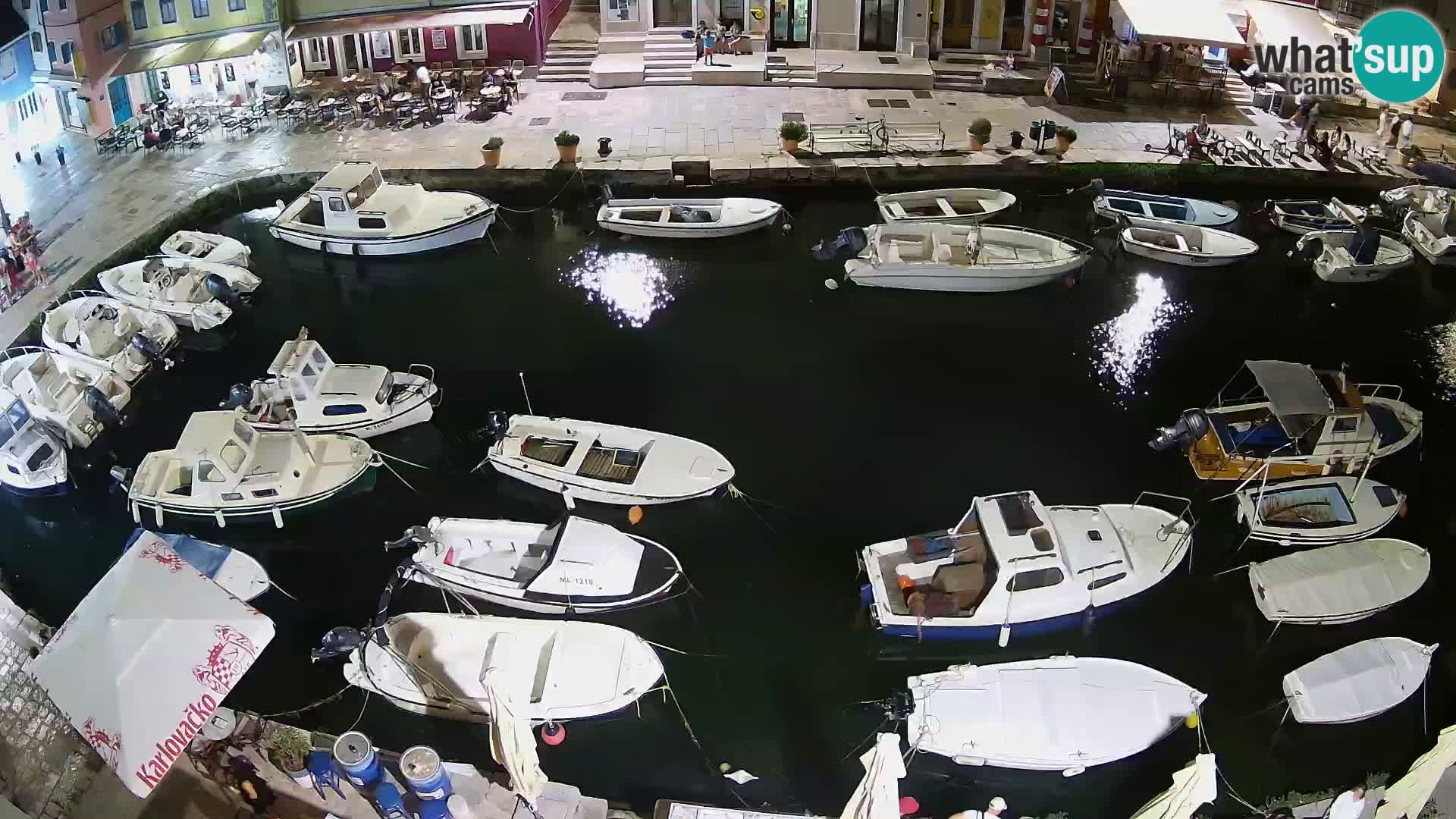 Veli Lošinj camera en vivo – plaza