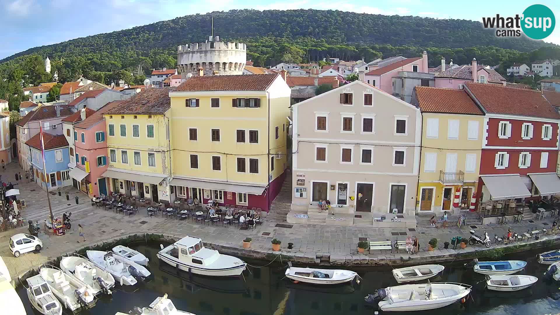 Veli Lošinj camera en vivo – plaza