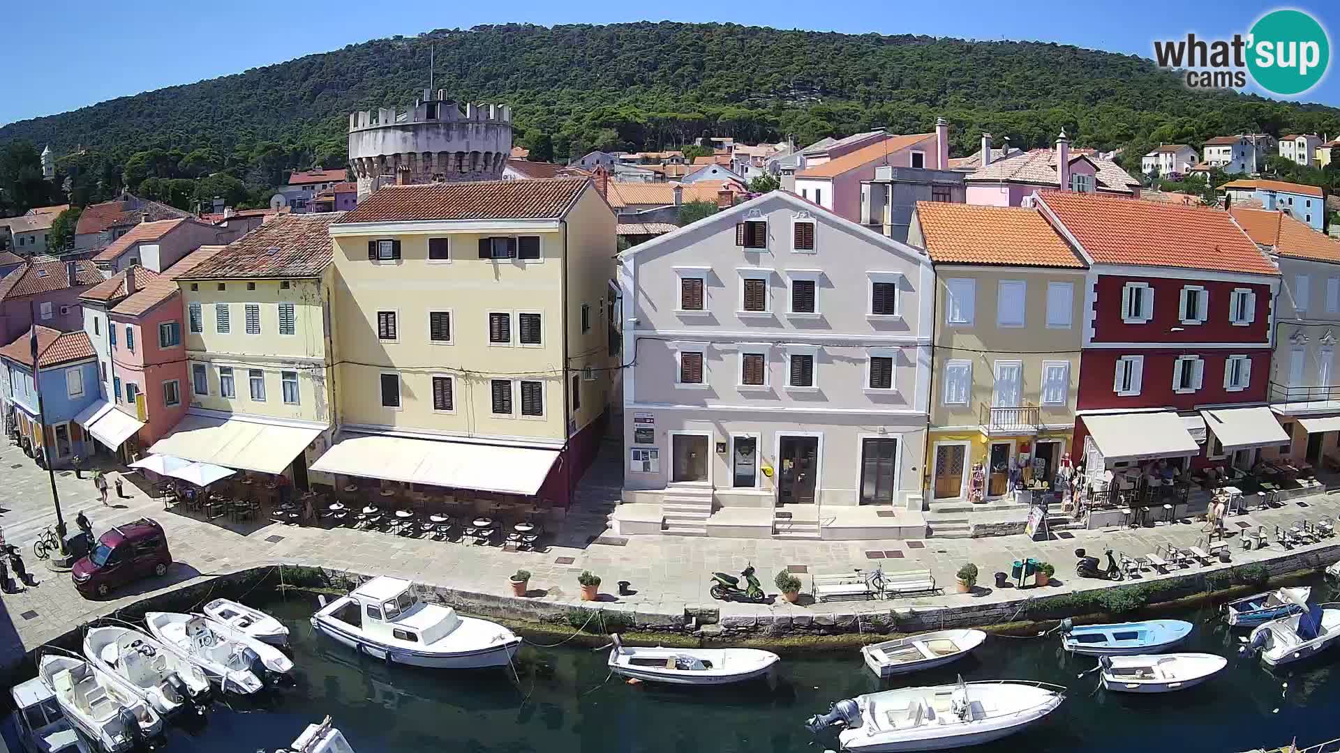 Lussingrande webcam – Piazzetta