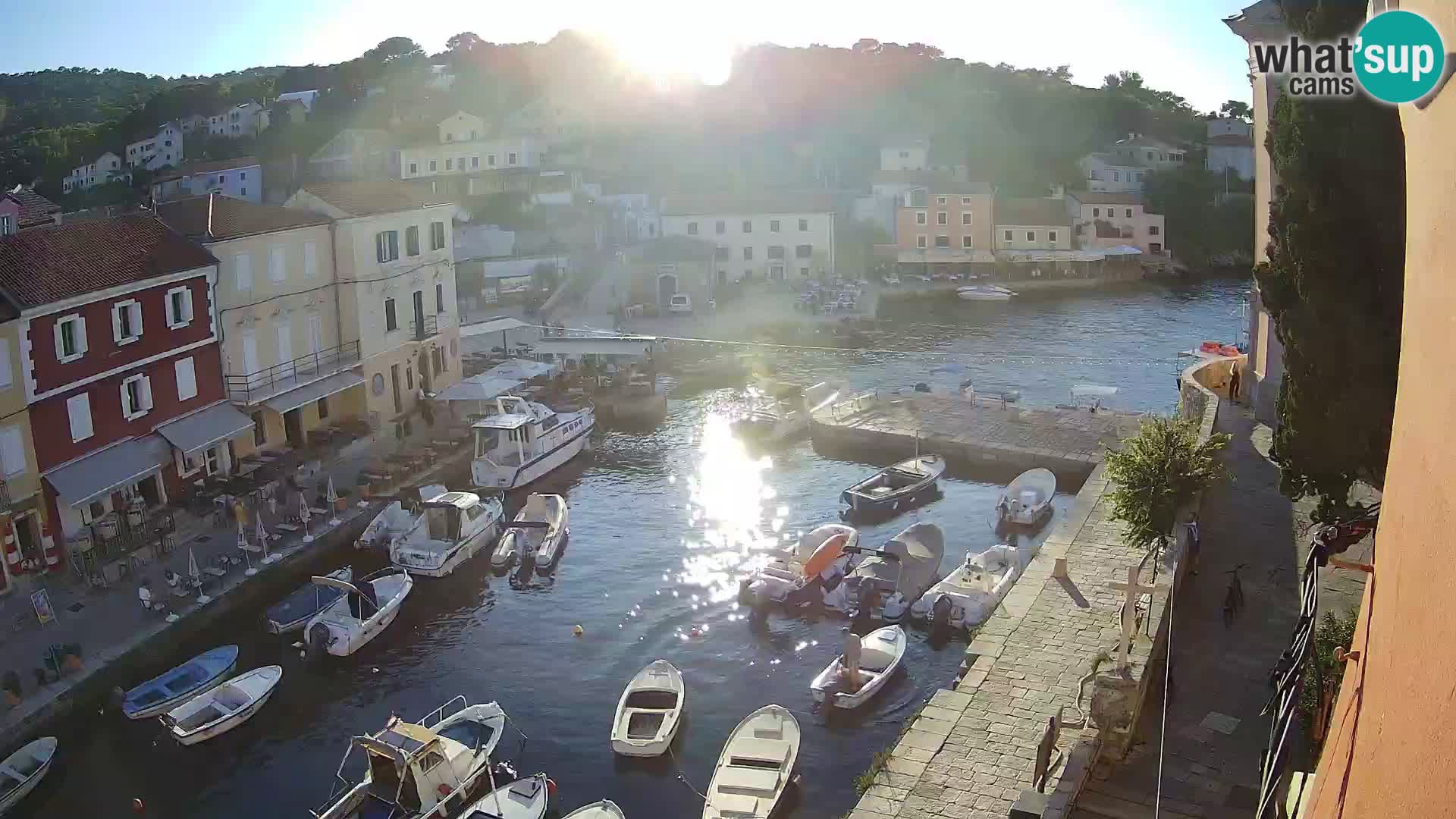 Veli Lošinj camera en vivo – plaza