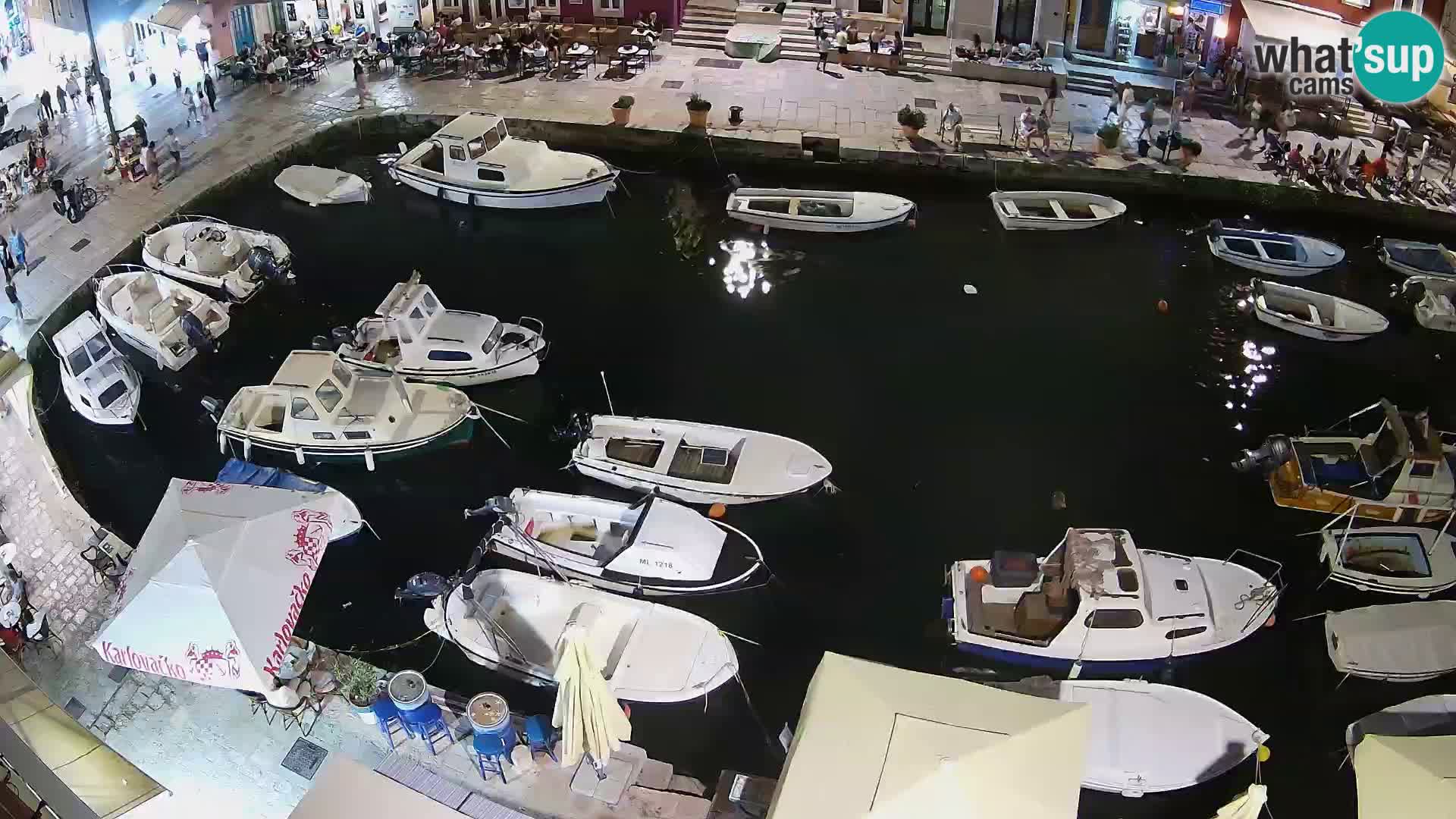 Veli Lošinj camera en vivo – plaza