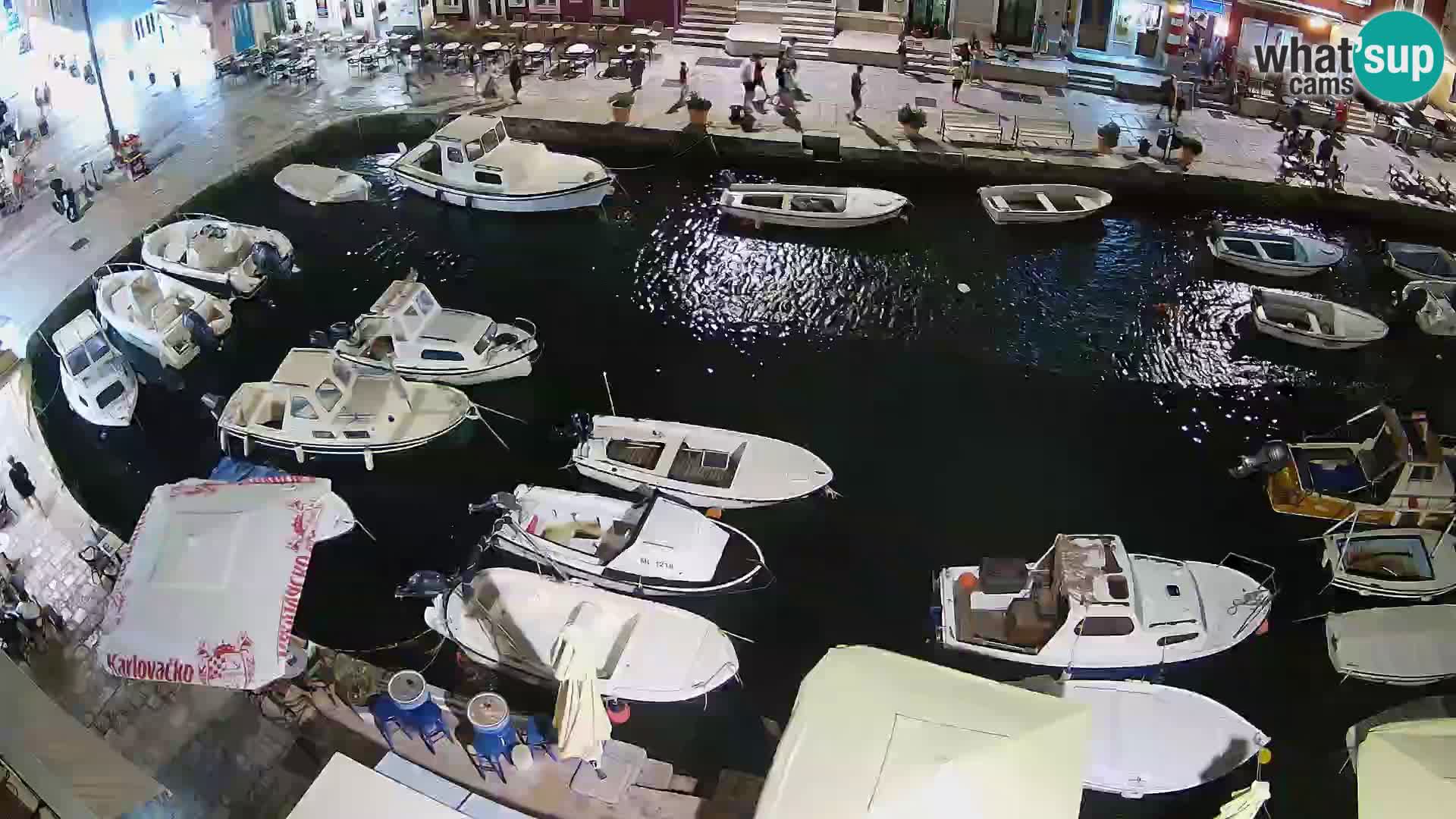 Veli Lošinj web kamera – trgič