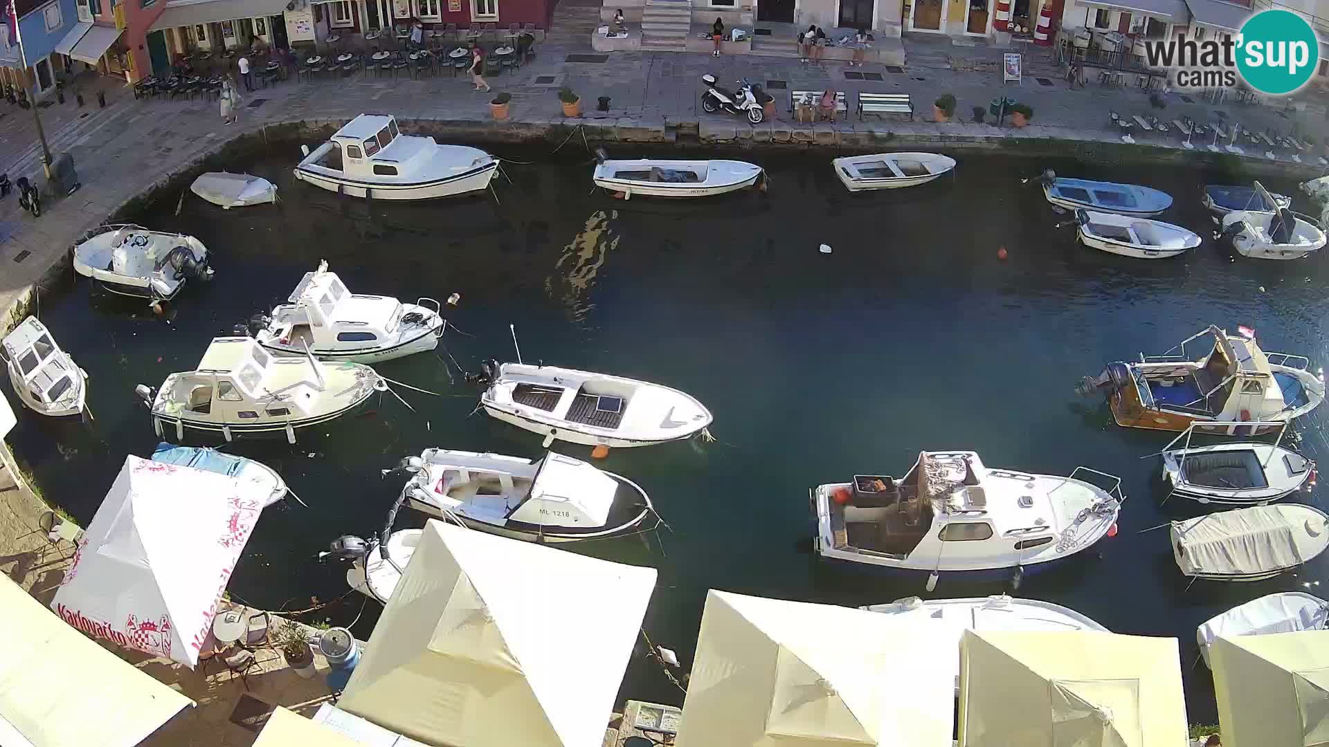 Veli Lošinj web kamera – trgič