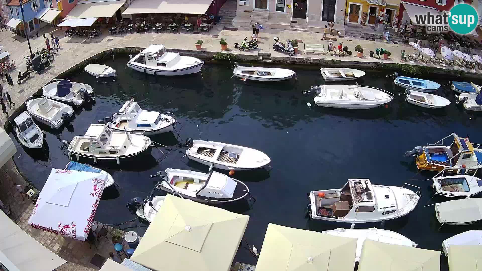 Veli Lošinj web kamera – trgič