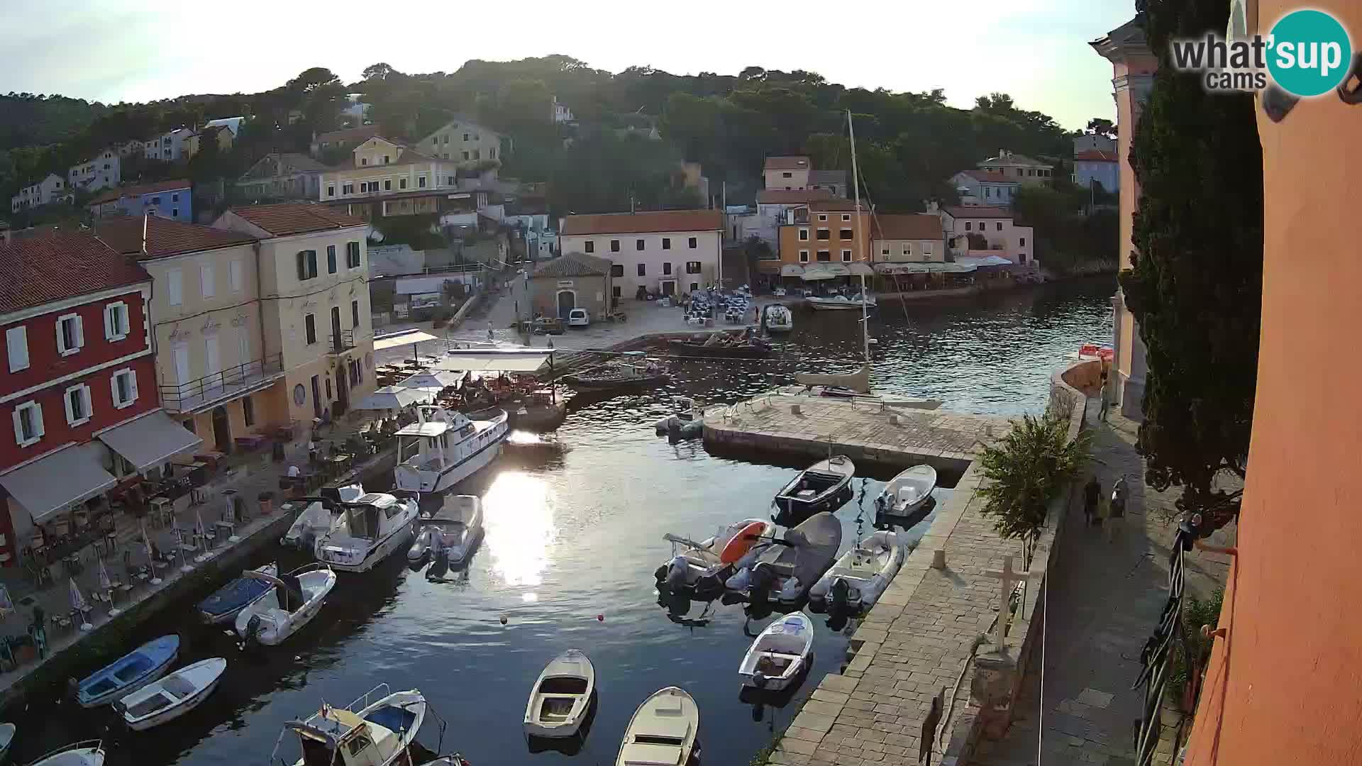 Veli Lošinj camera en vivo – plaza