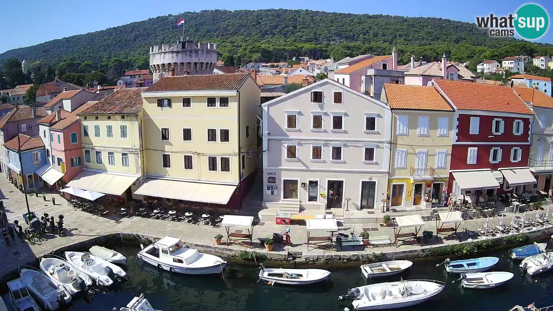 Veli Lošinj camera en vivo – plaza