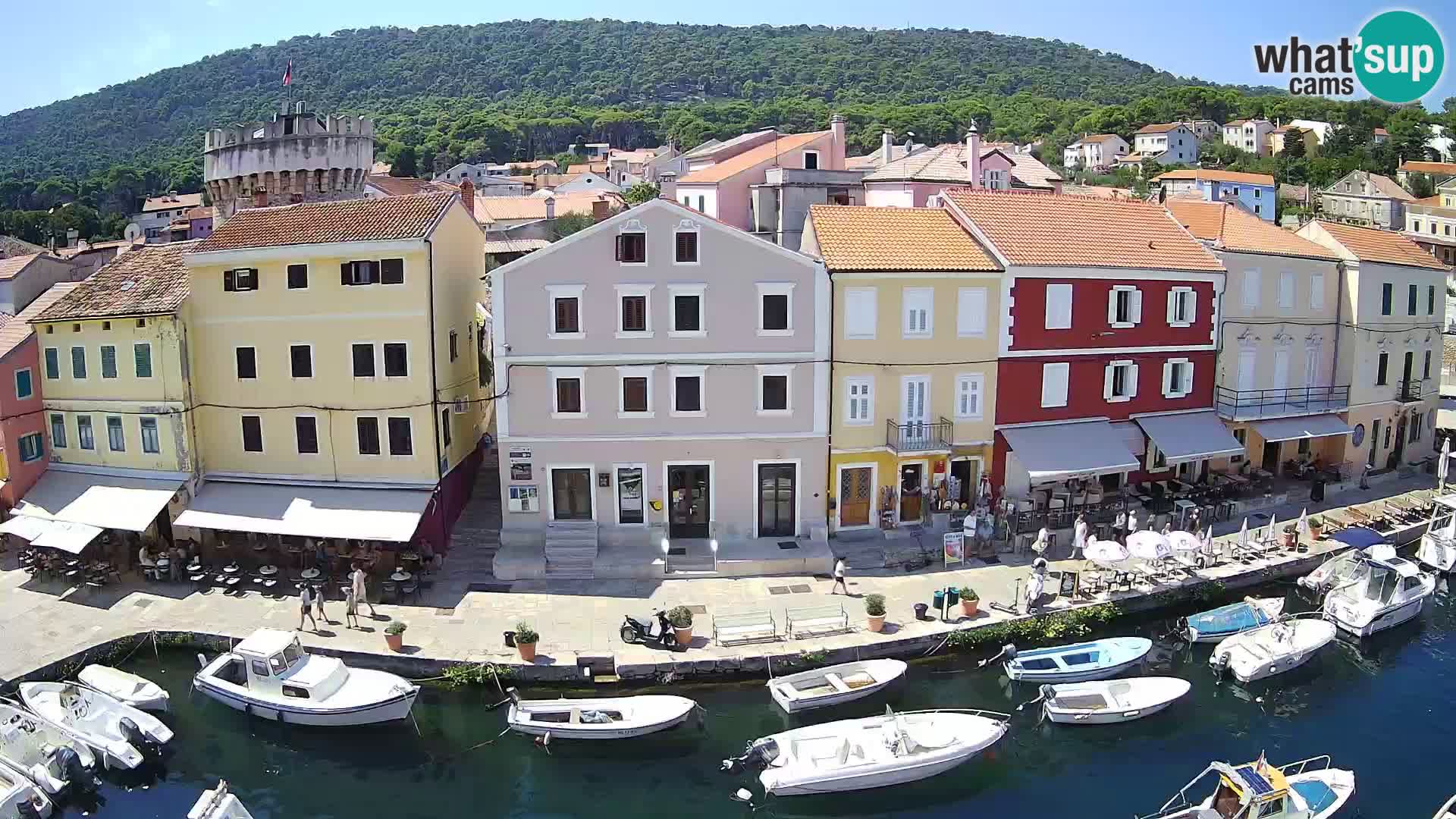 Veli Lošinj camera en vivo – plaza