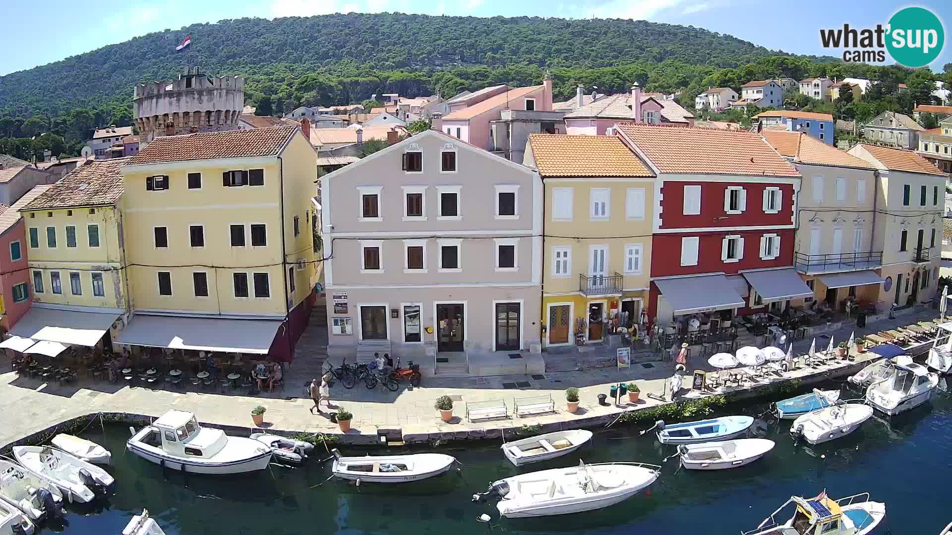 Veli Lošinj camera en vivo – plaza