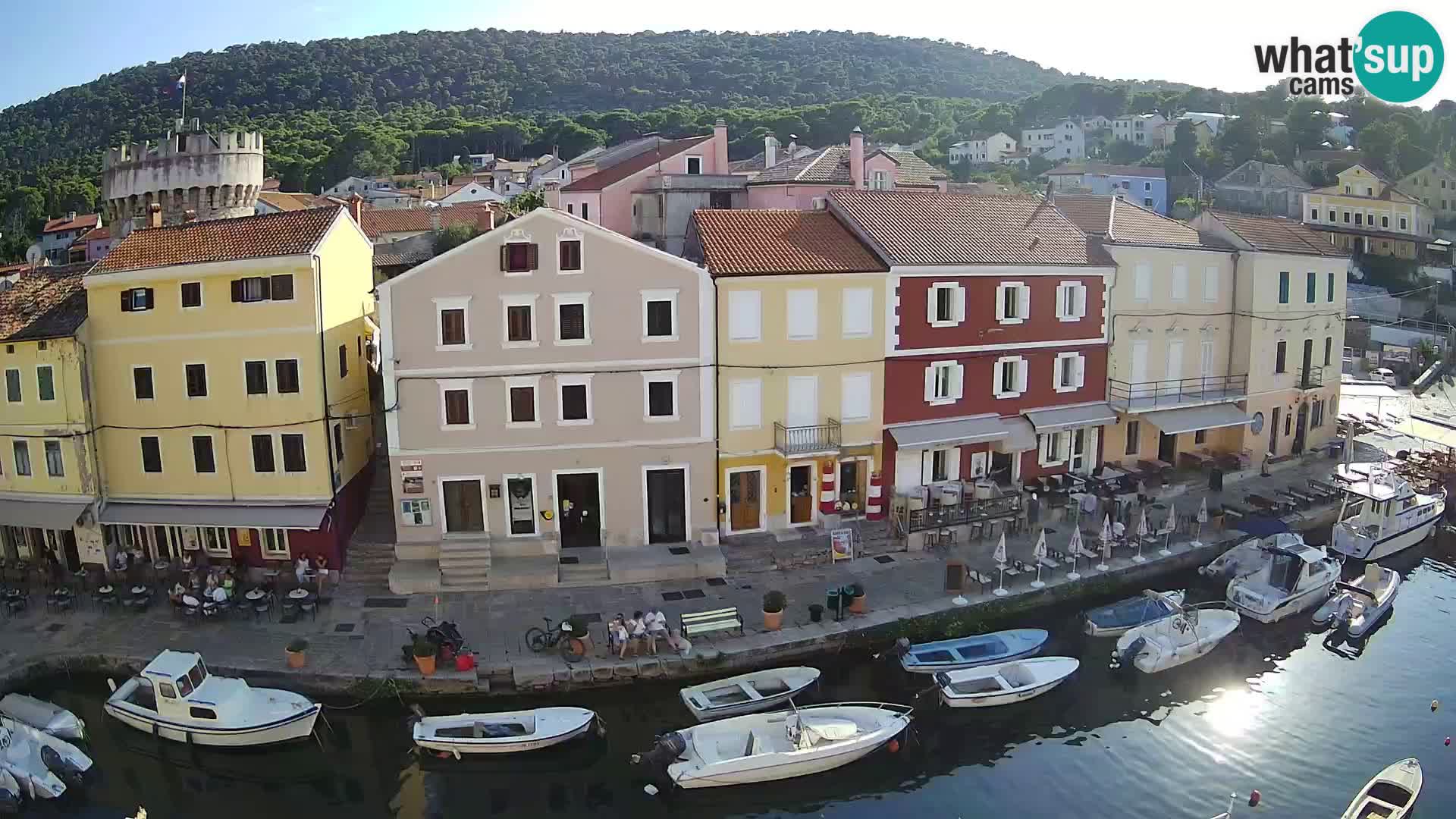 Veli Lošinj web kamera – trgič