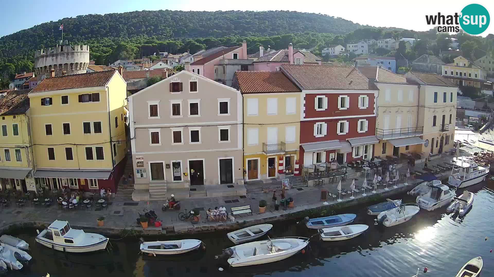 Veli Lošinj web kamera – trgič
