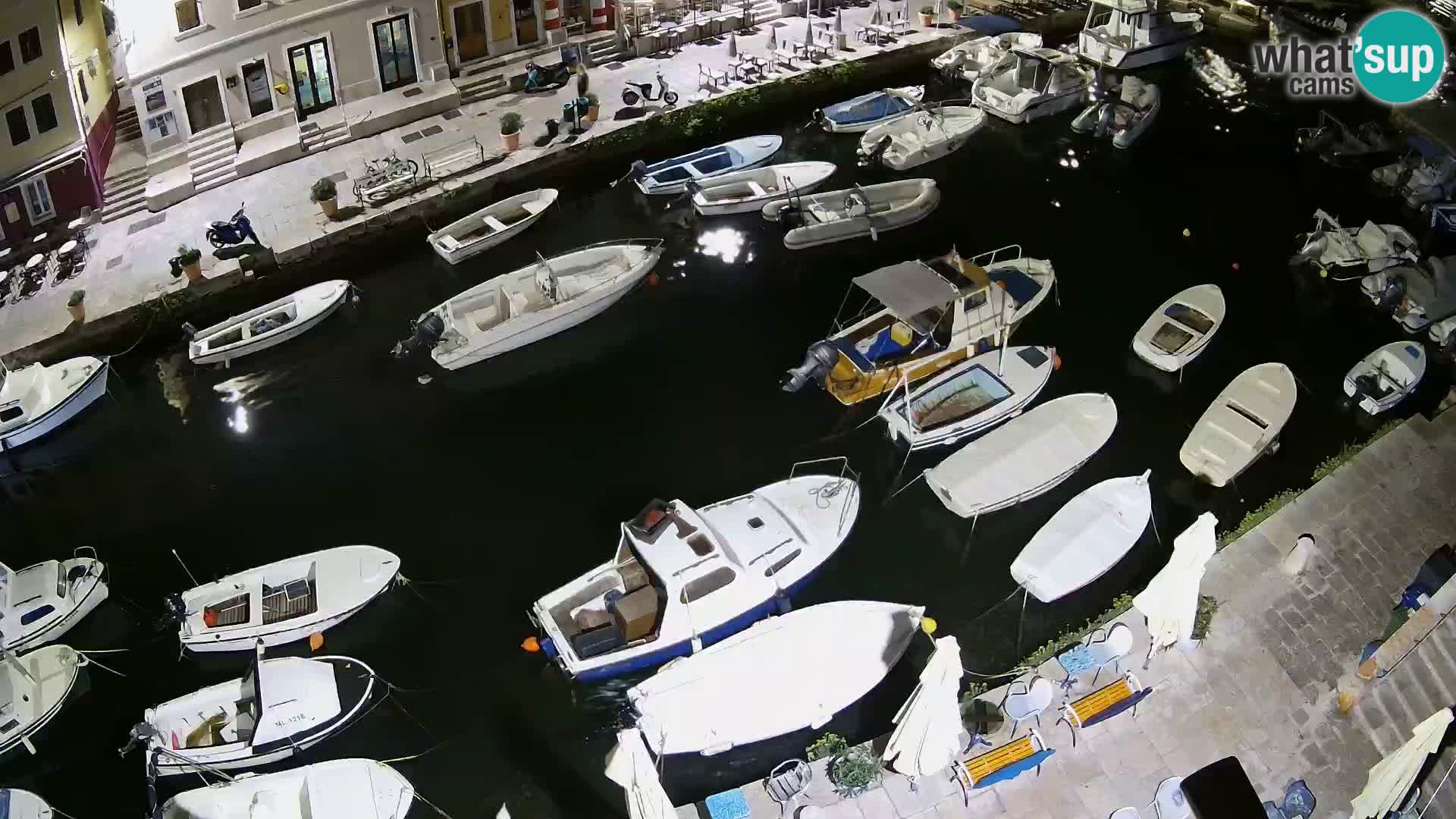 Veli Lošinj camera en vivo – plaza