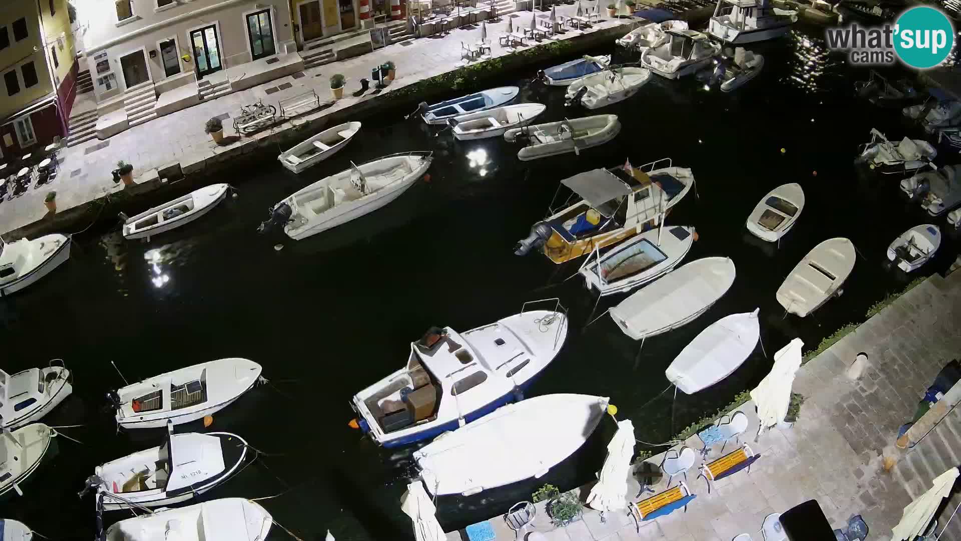 Veli Lošinj web kamera – trgič