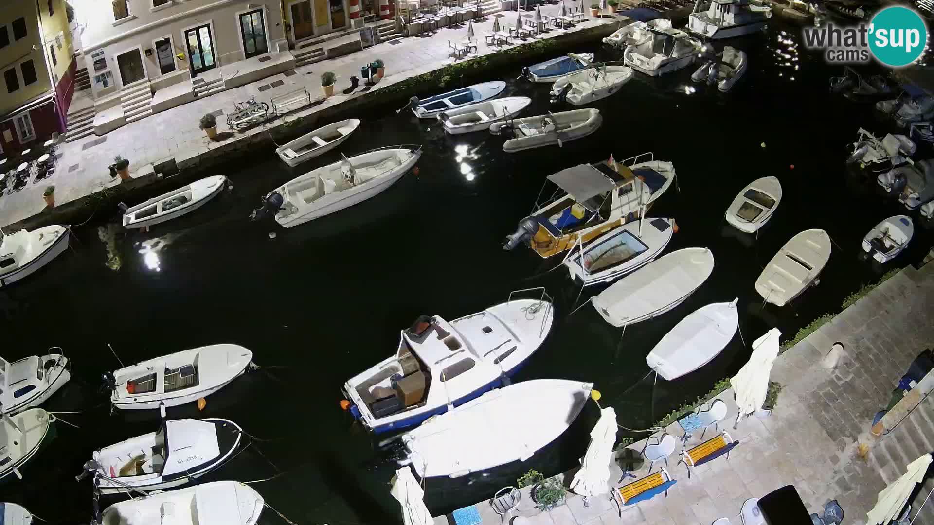 Veli Lošinj web kamera – trgič