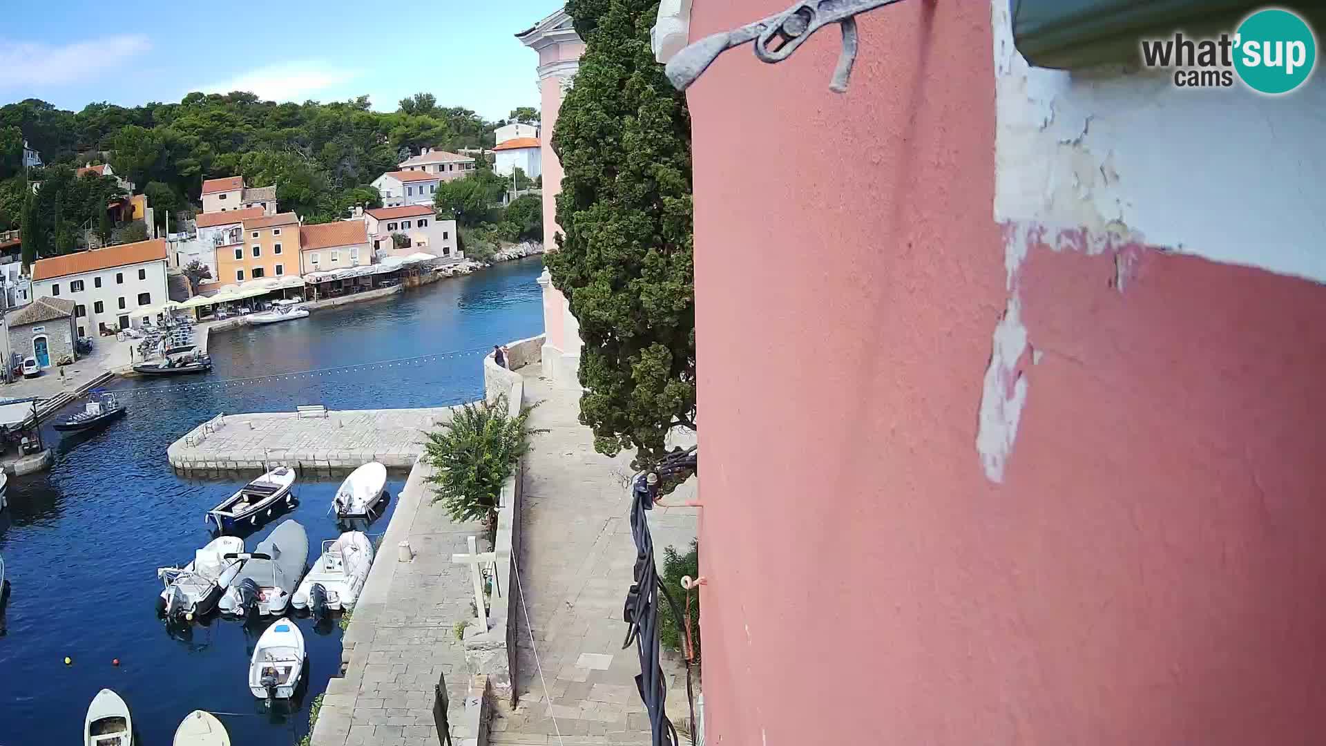 Veli Lošinj camera en vivo – plaza