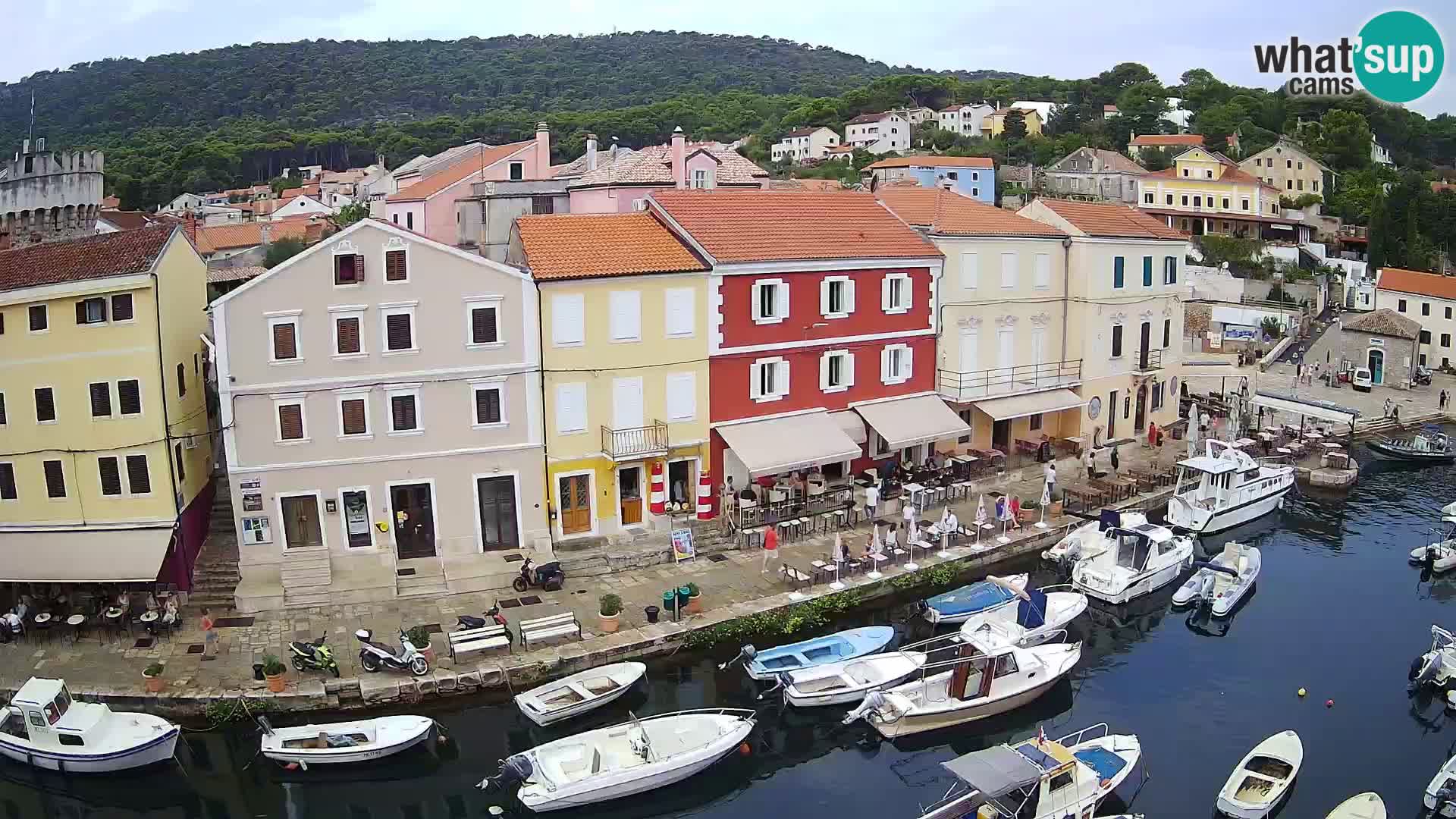 Veli Lošinj web kamera – trgič