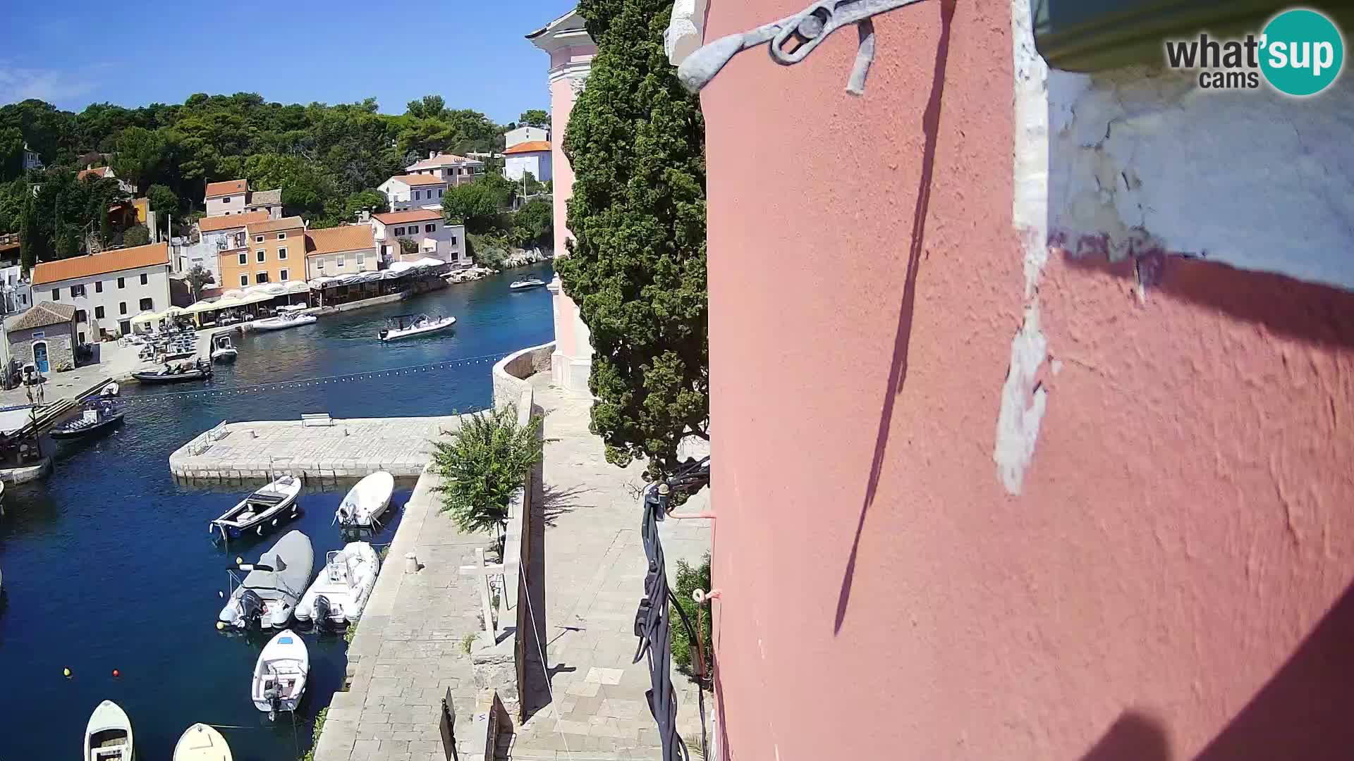 Veli Lošinj camera en vivo – plaza