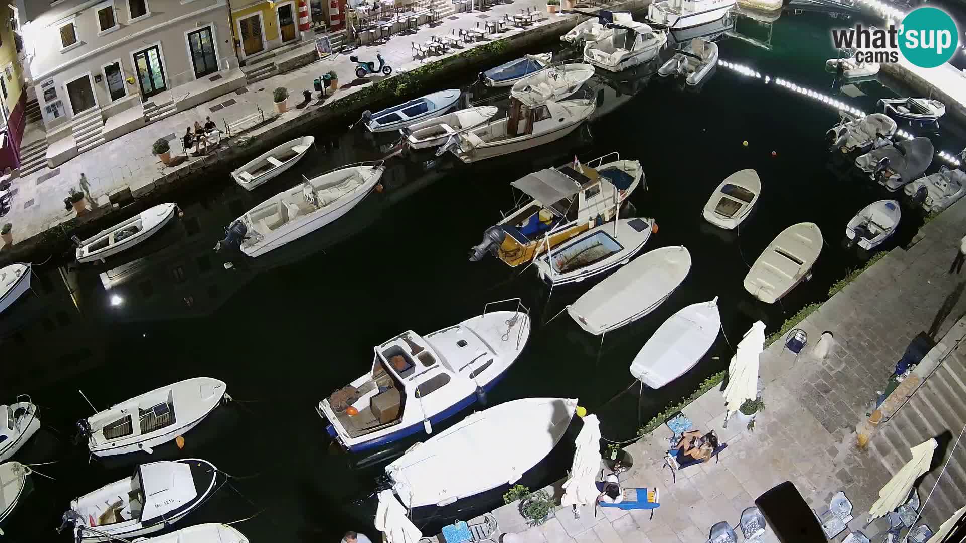 Lussingrande webcam – Piazzetta