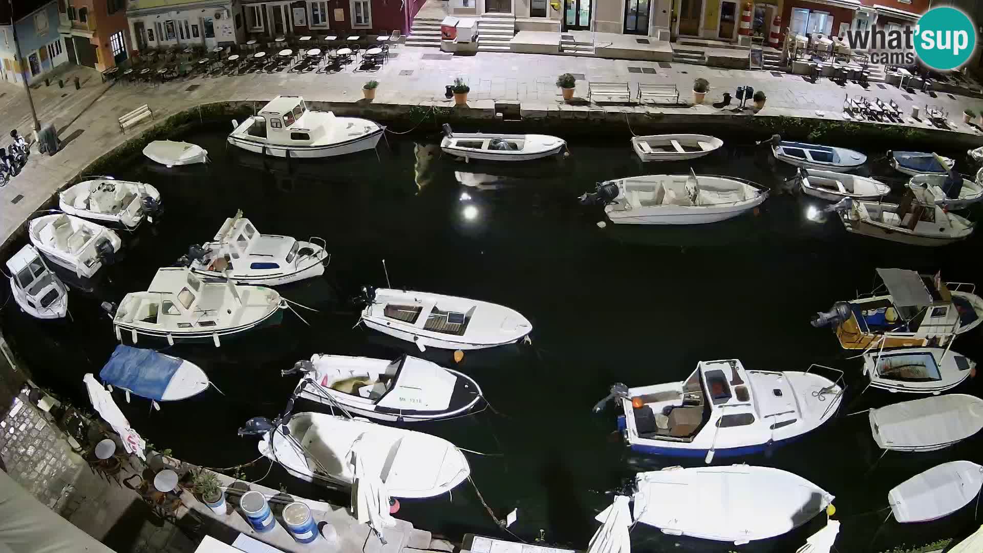 Veli Lošinj camera en vivo – plaza