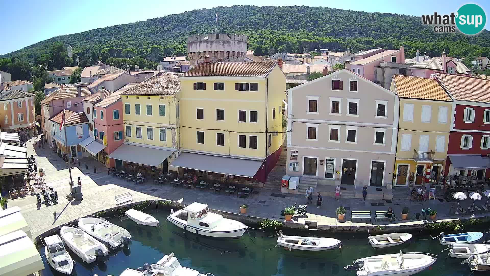 Veli Lošinj spletna kamera – trg