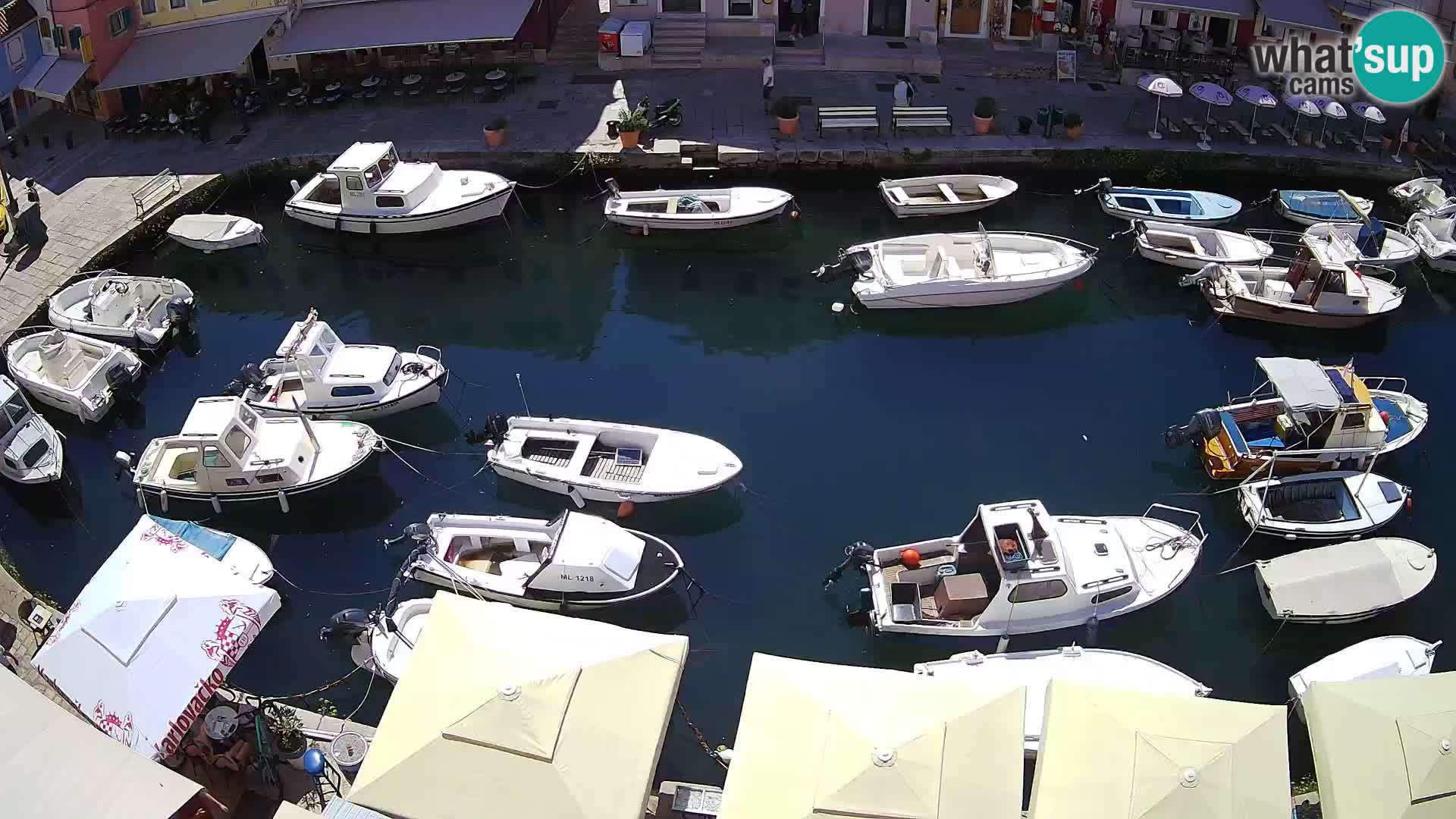 Veli Lošinj web kamera – trgič